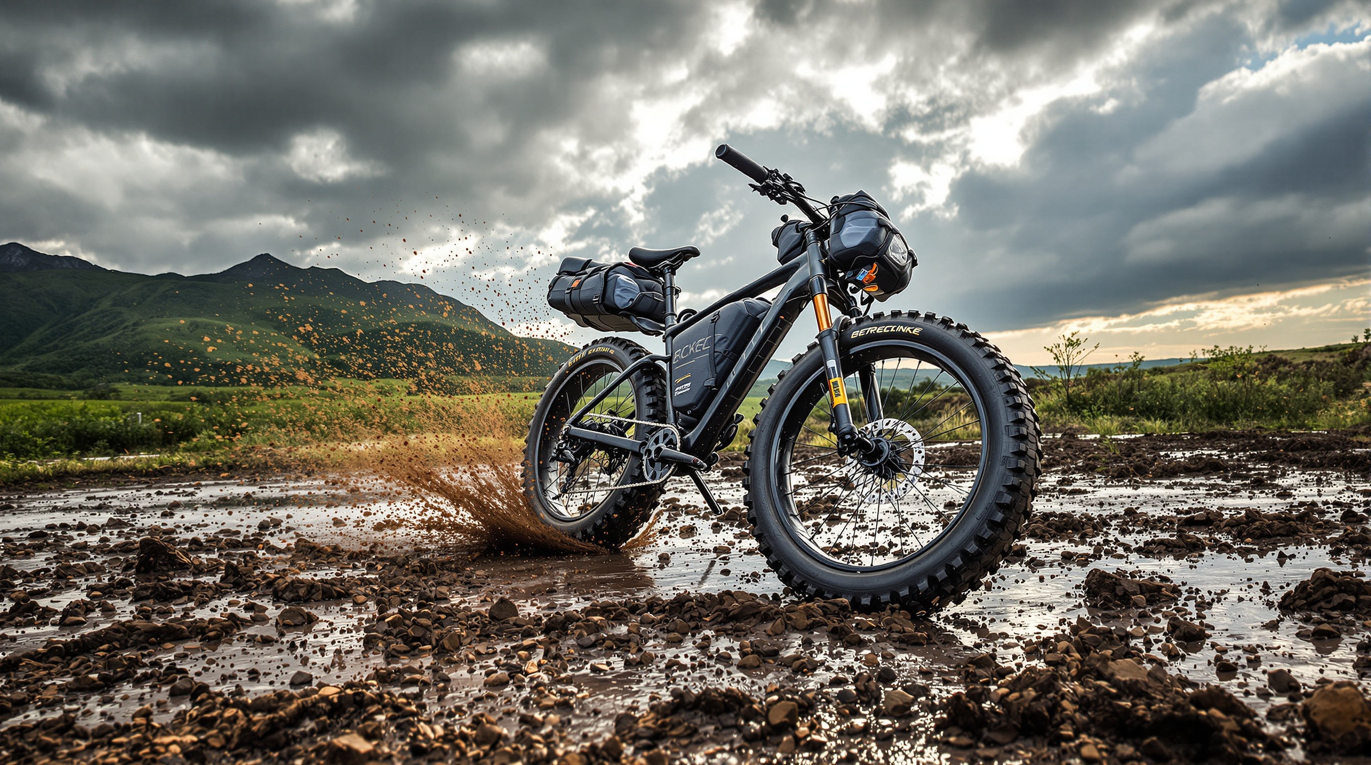 Vélo baroudeur acier terrain mixte liberté totale