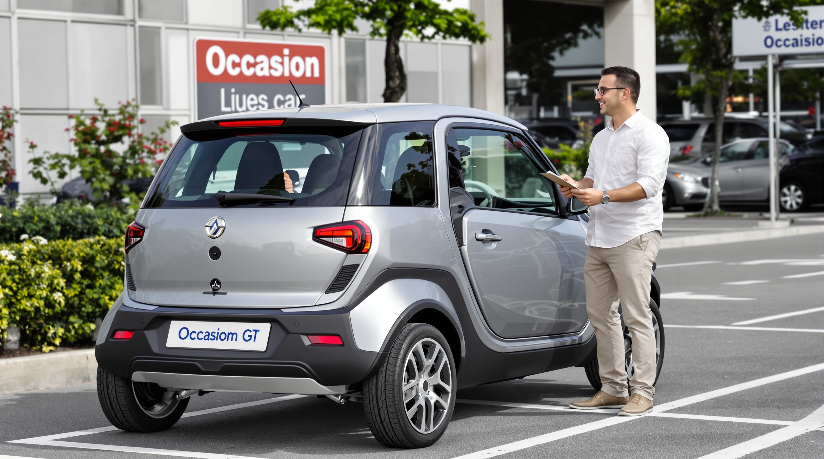 Aixam Crossline GT occasion achat parking vendeur acheteur