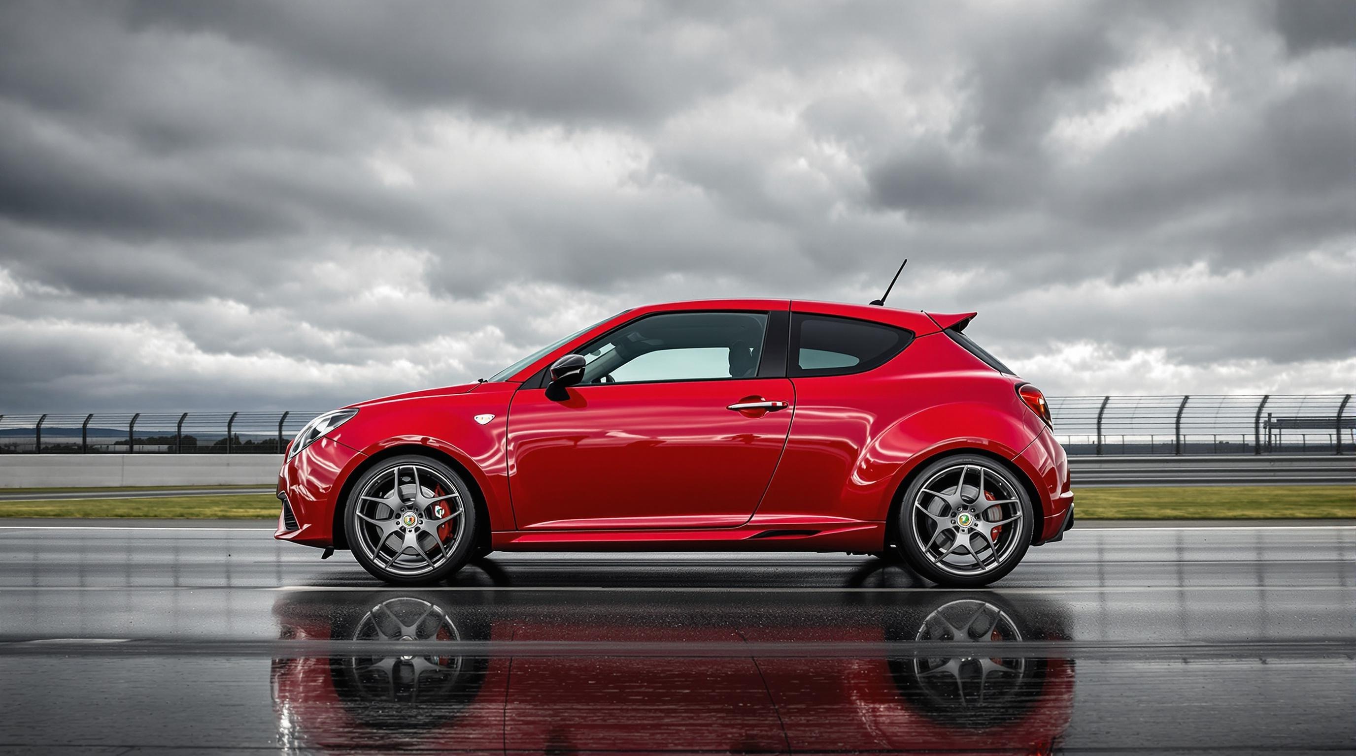 Alfa Romeo MiTo Quadrifoglio Verde vue circuit
