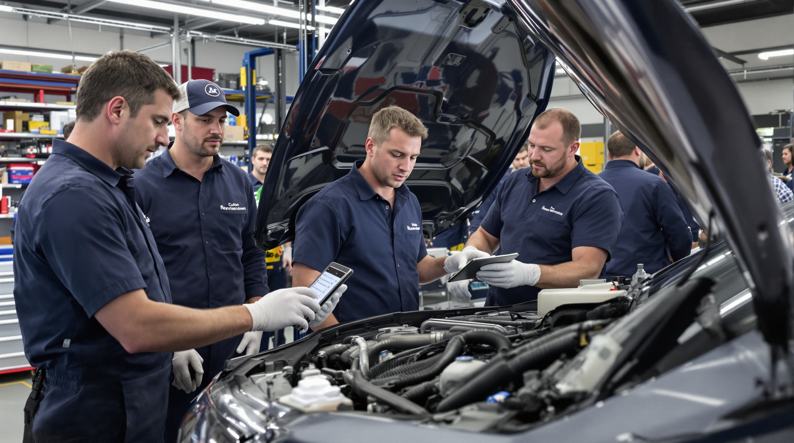 Révision complète en atelier auto à Gien