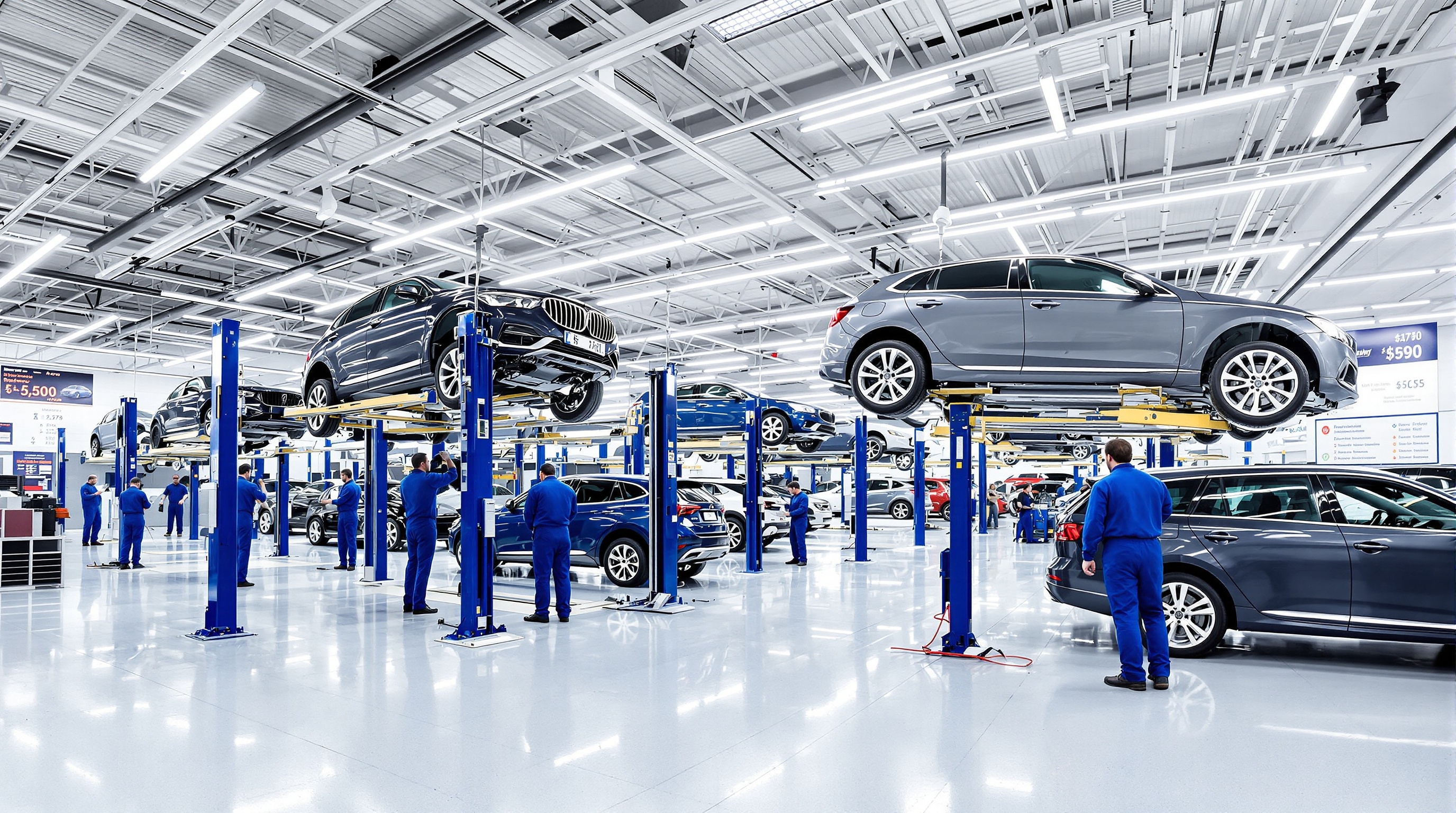 Atelier centre auto moderne à Gien