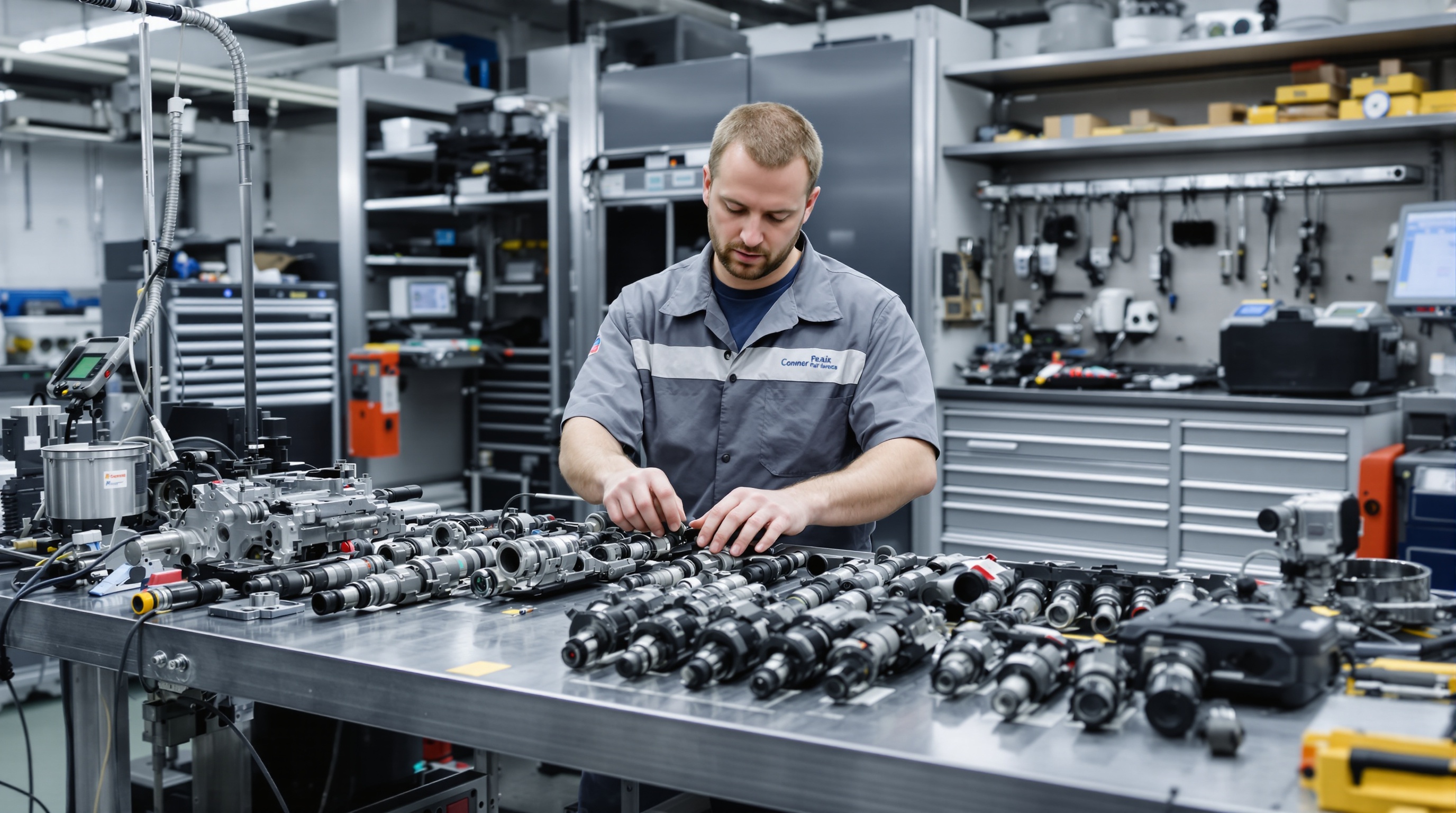 Atelier professionnel de reconditionnement d'injecteurs Common Rail à Clamart