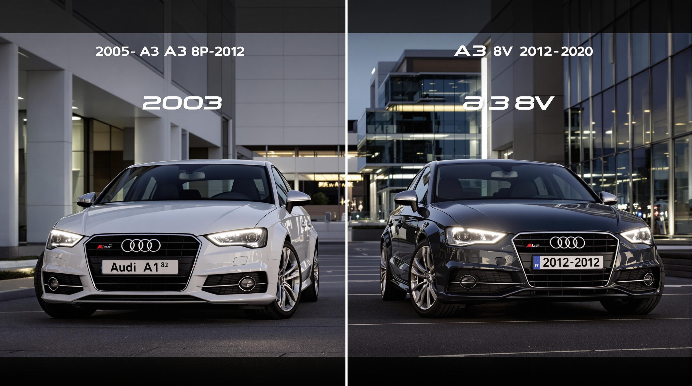 Audi A3 modèles problématiques