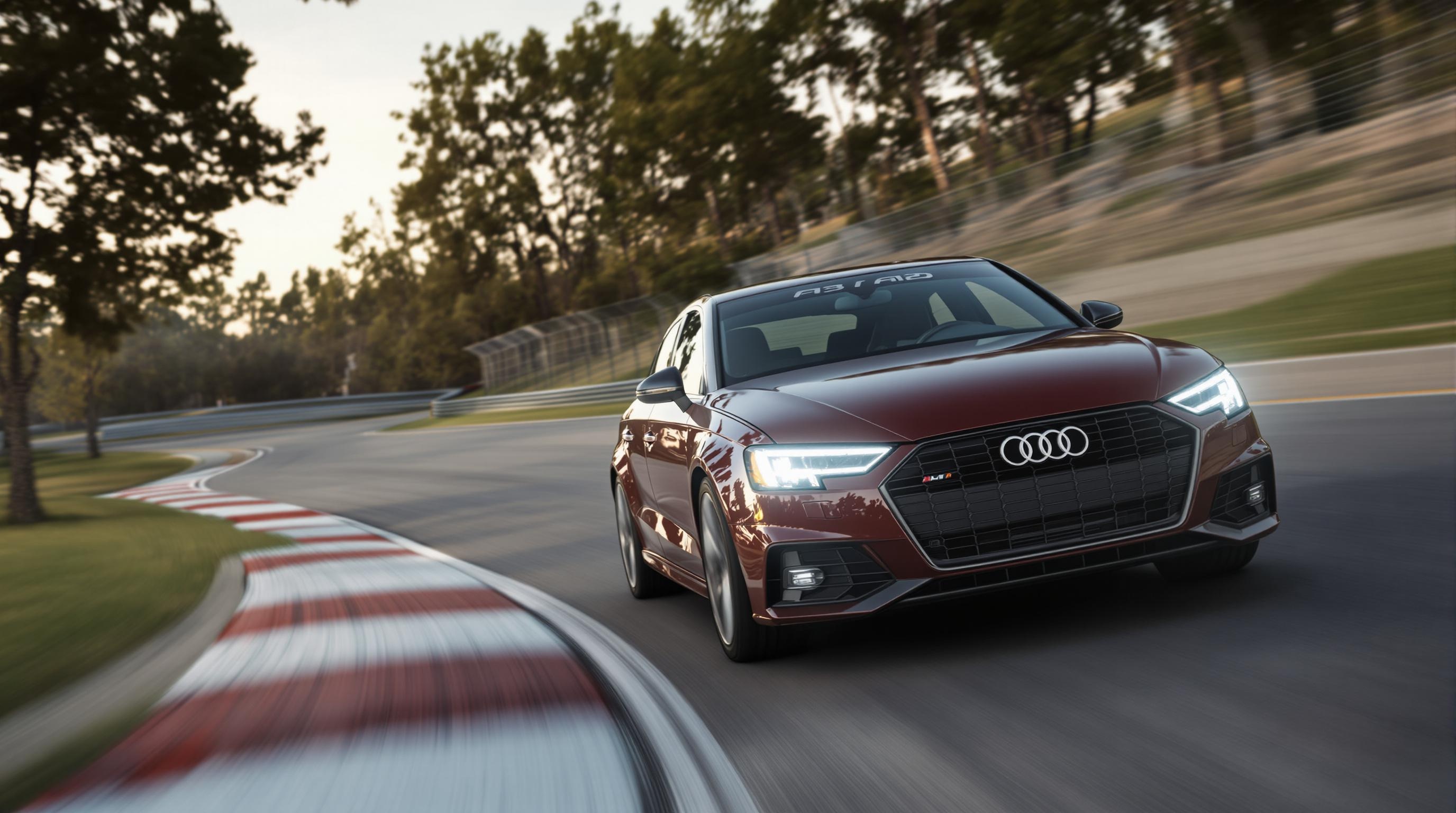 Audi A3 Sportback sur circuit, démonstration de ses performances