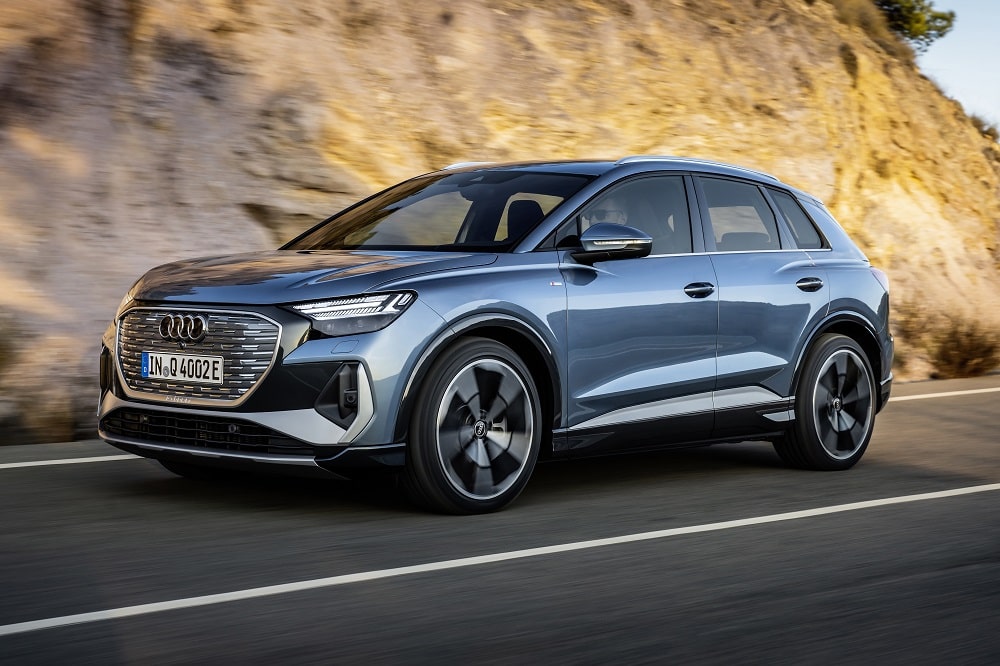 Comparatif des versions de l'Audi Q4 e-tron