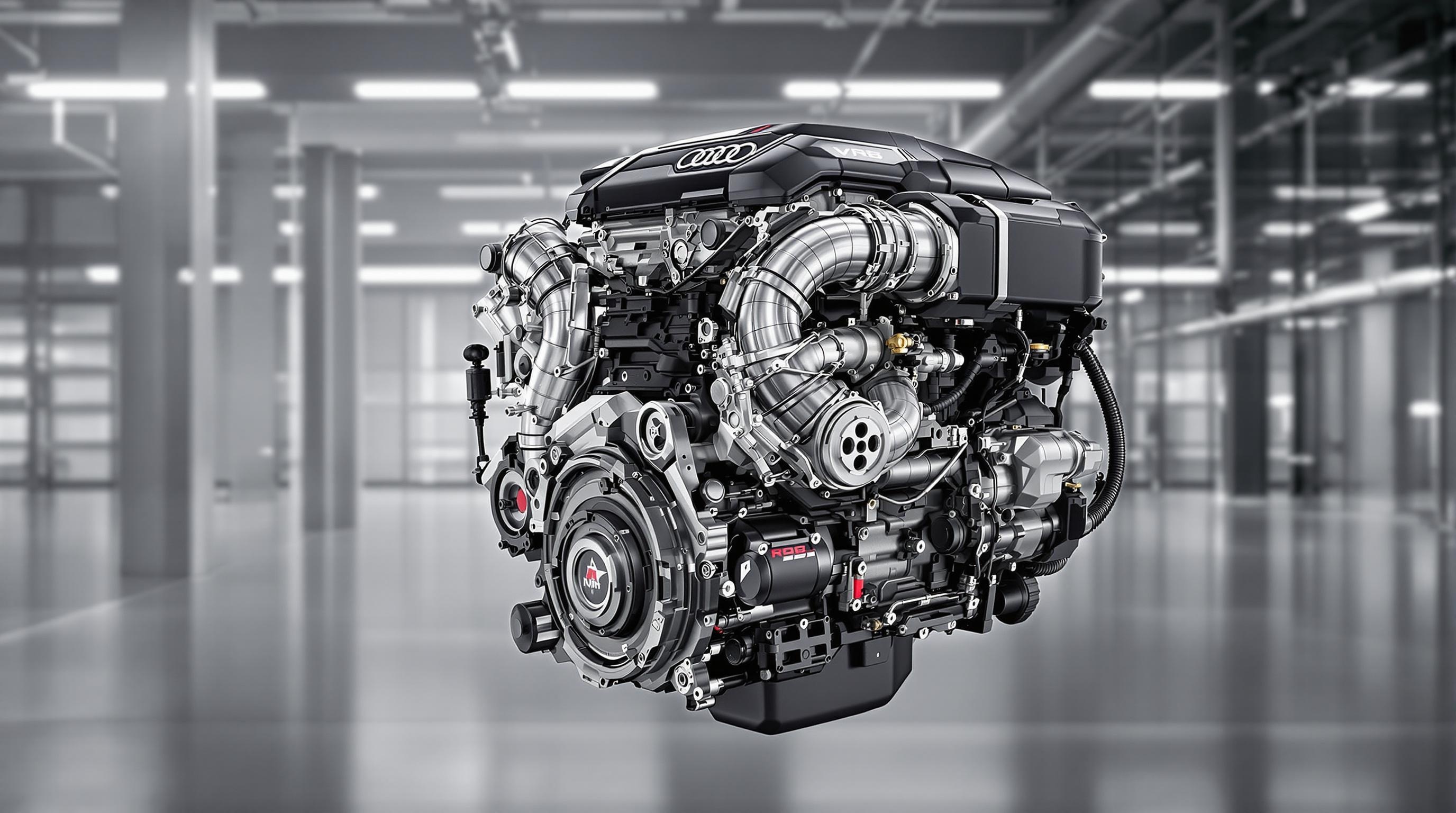 Moteur V8 biturbo de l'Audi RS Q8 Performance 2025