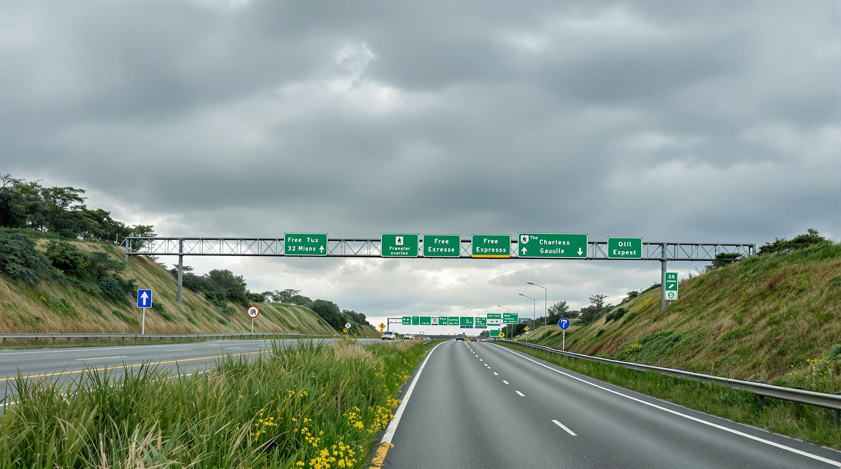 Voie express gratuite en Bretagne gérée par l'État