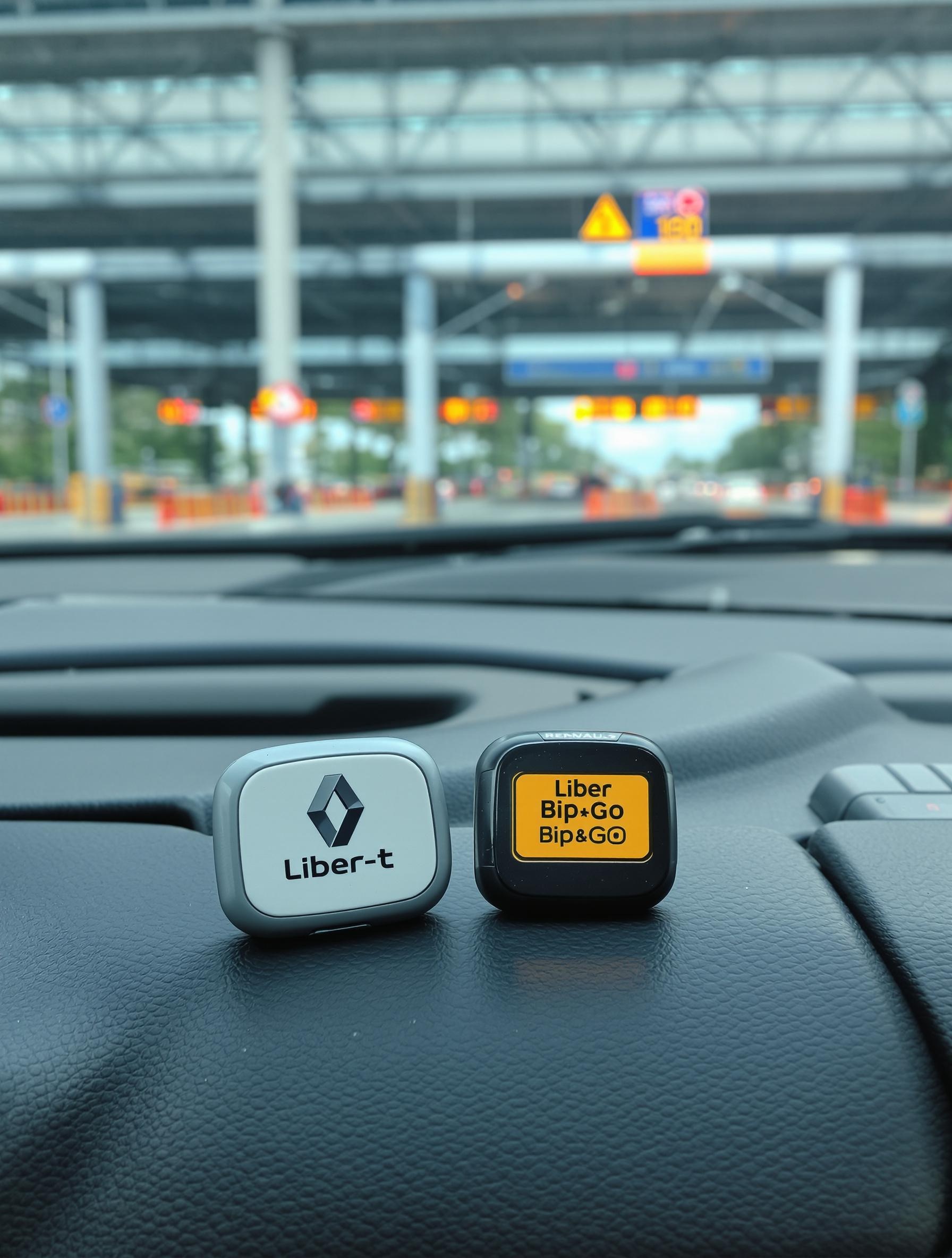badge télépéage Liber-t Bip&Go Renault Master autoroute