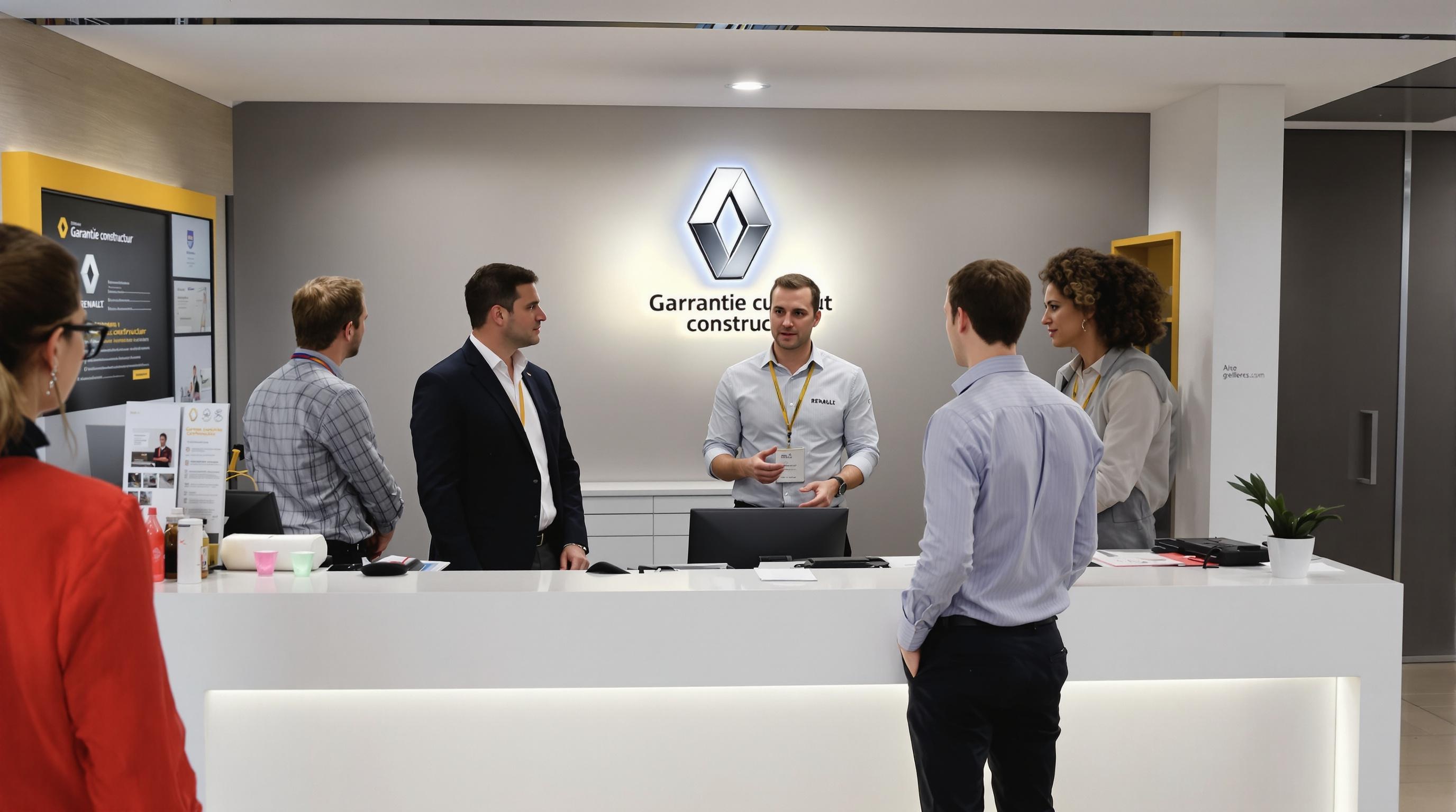 Service après-vente Renault avec garantie constructeur
