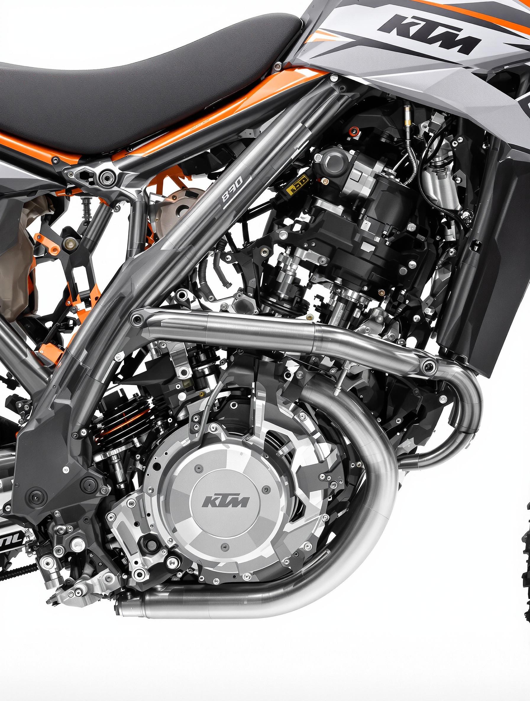 Châssis treillis acier KTM 890 Adventure
