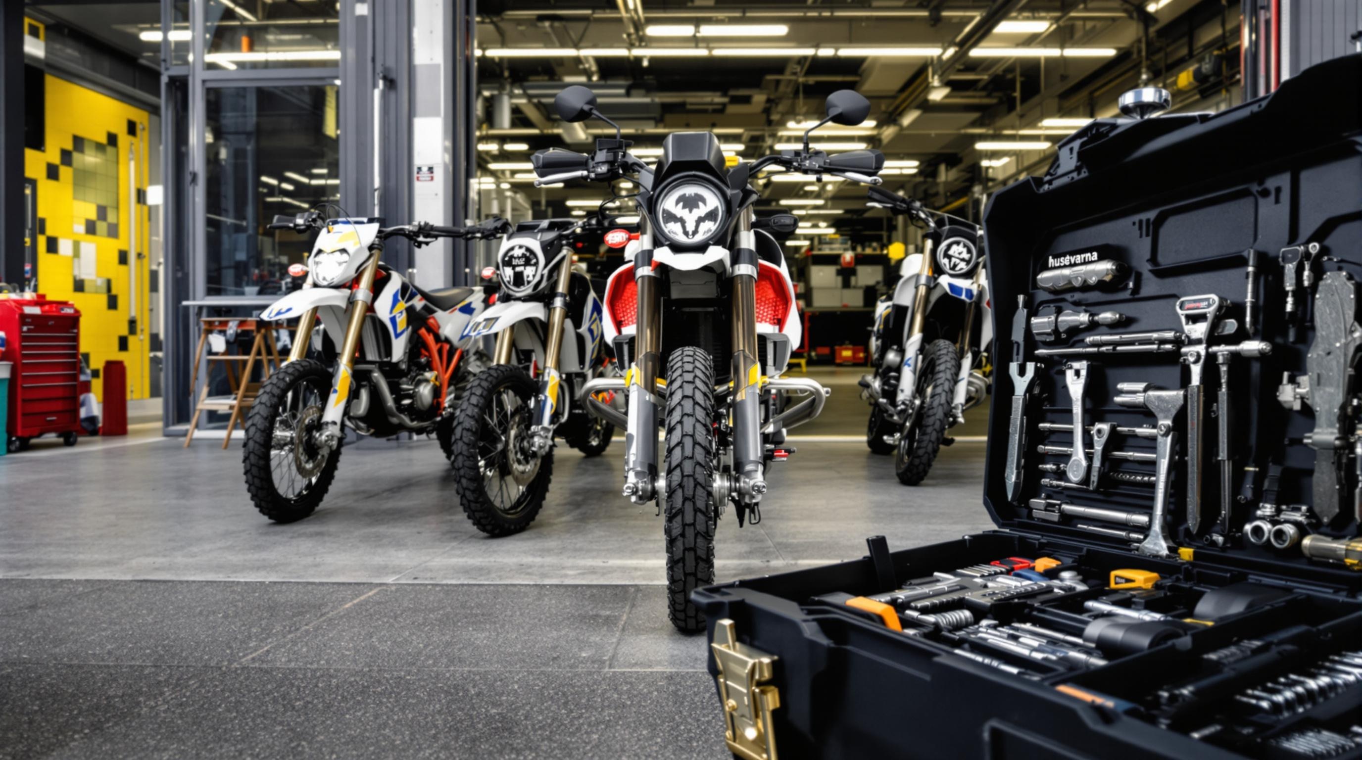 Checklist d’entretien express pour FE 350, TC 250 et Svartpilen Husqvarna