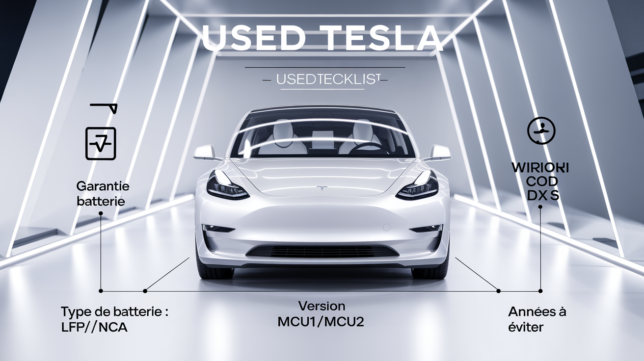 Check-list pour l'achat d'une Tesla d'occasion