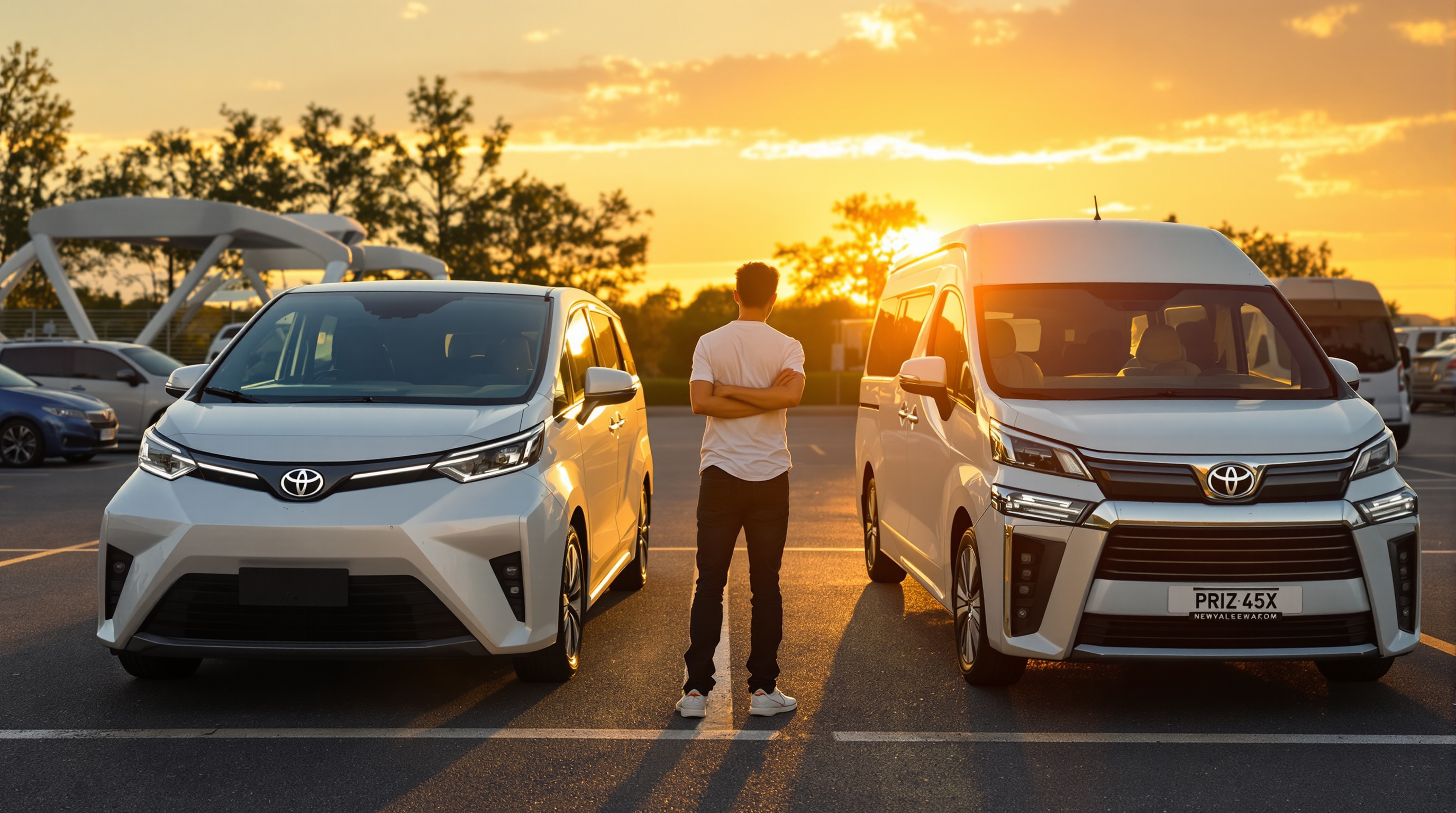 Conducteur Toyota bZ4X et Proace parking garage choix pragmatique