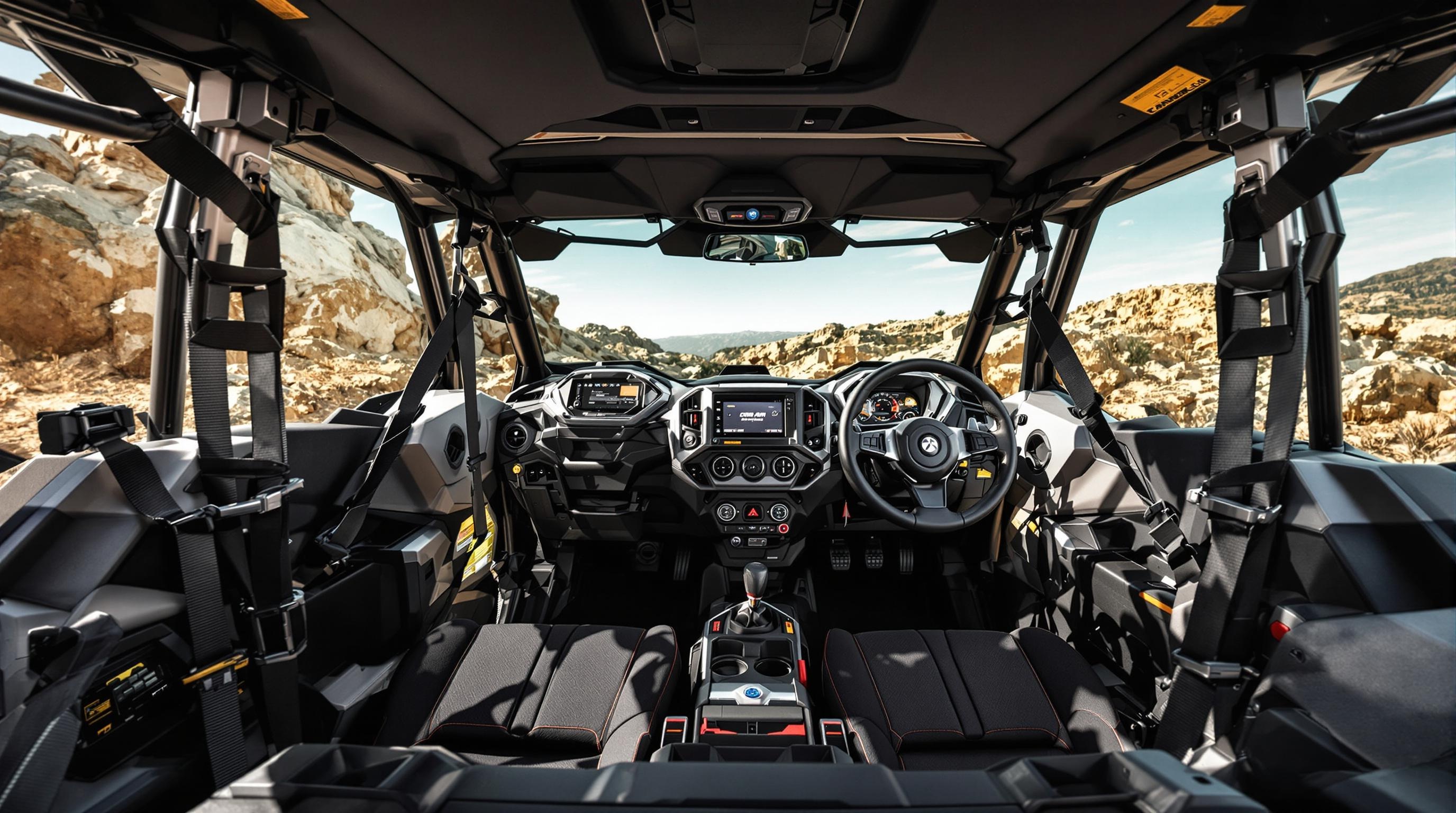 Cockpit Ergo-Lok du Can-Am Maverick Trail 2024 en tout-terrain