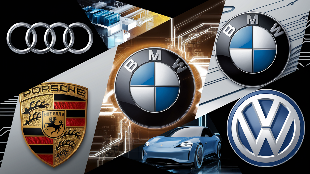 Rivalité des constructeurs allemands sur l'électrification automobile