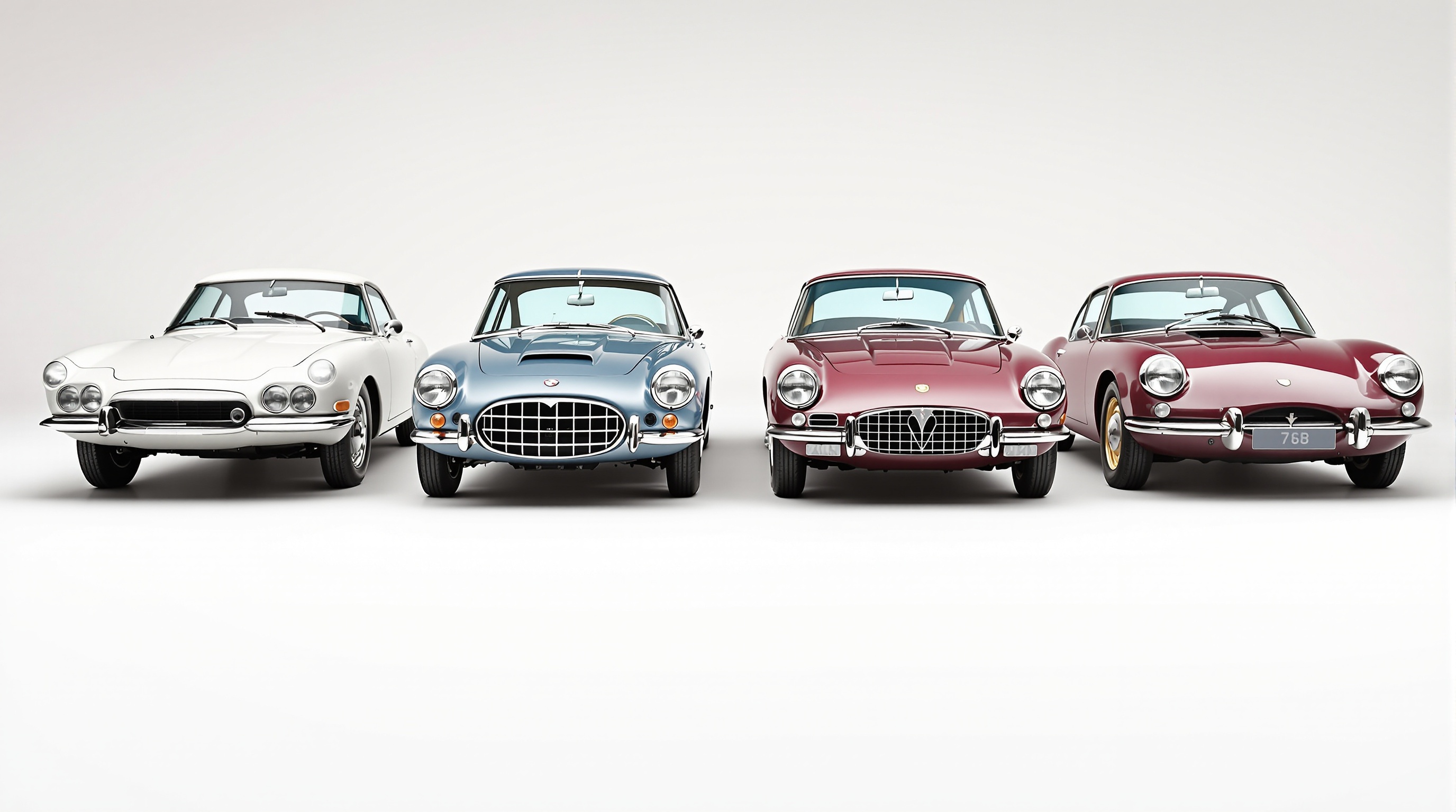 comparatif visuel Citroën SM BMW Jaguar Porsche