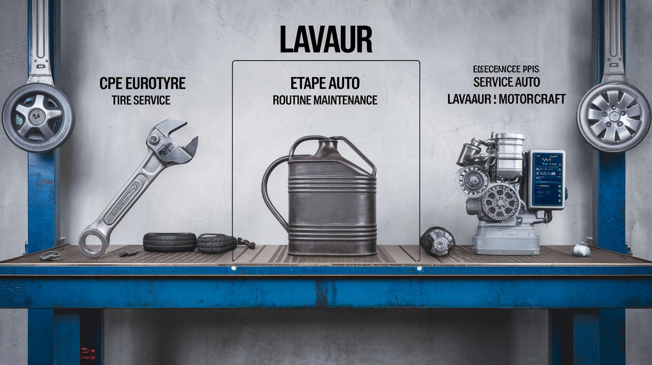 Comparatif visuel des 3 meilleurs garages auto à Lavaur