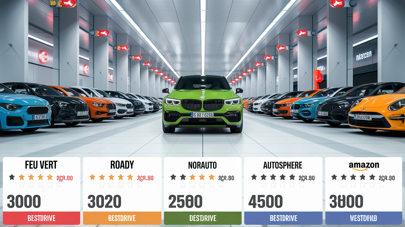 Comparatif promos pneus centres auto France
