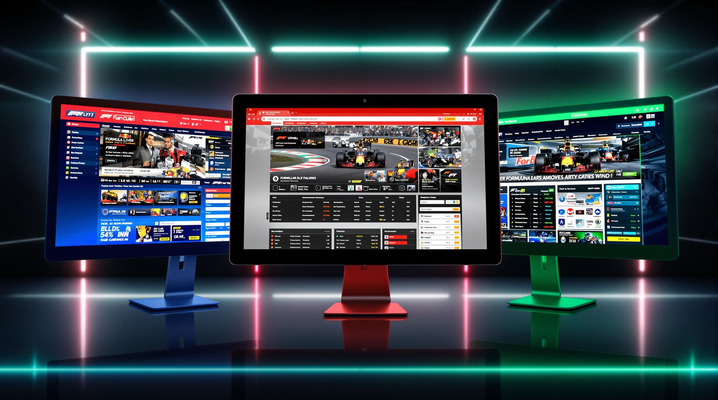 Comparatif des cotes F1 live multi-bookmaker