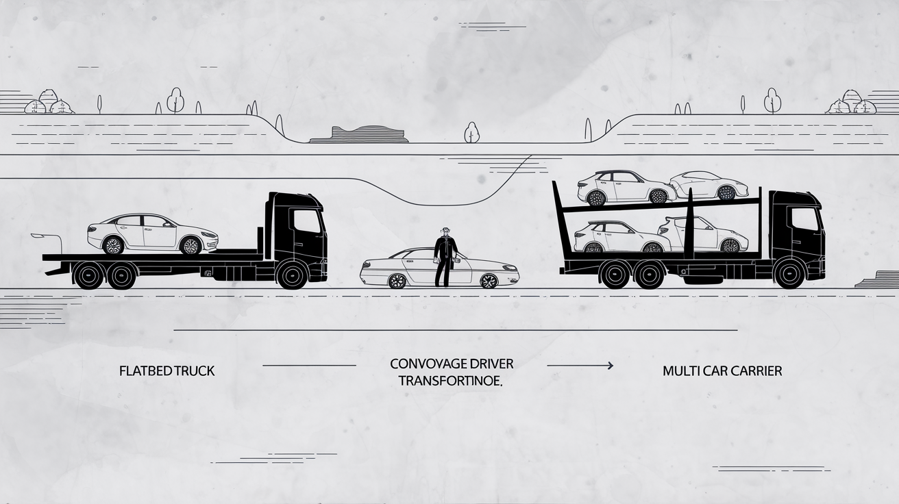 Comparatif camion plateau convoyage conducteur porte-voitures France