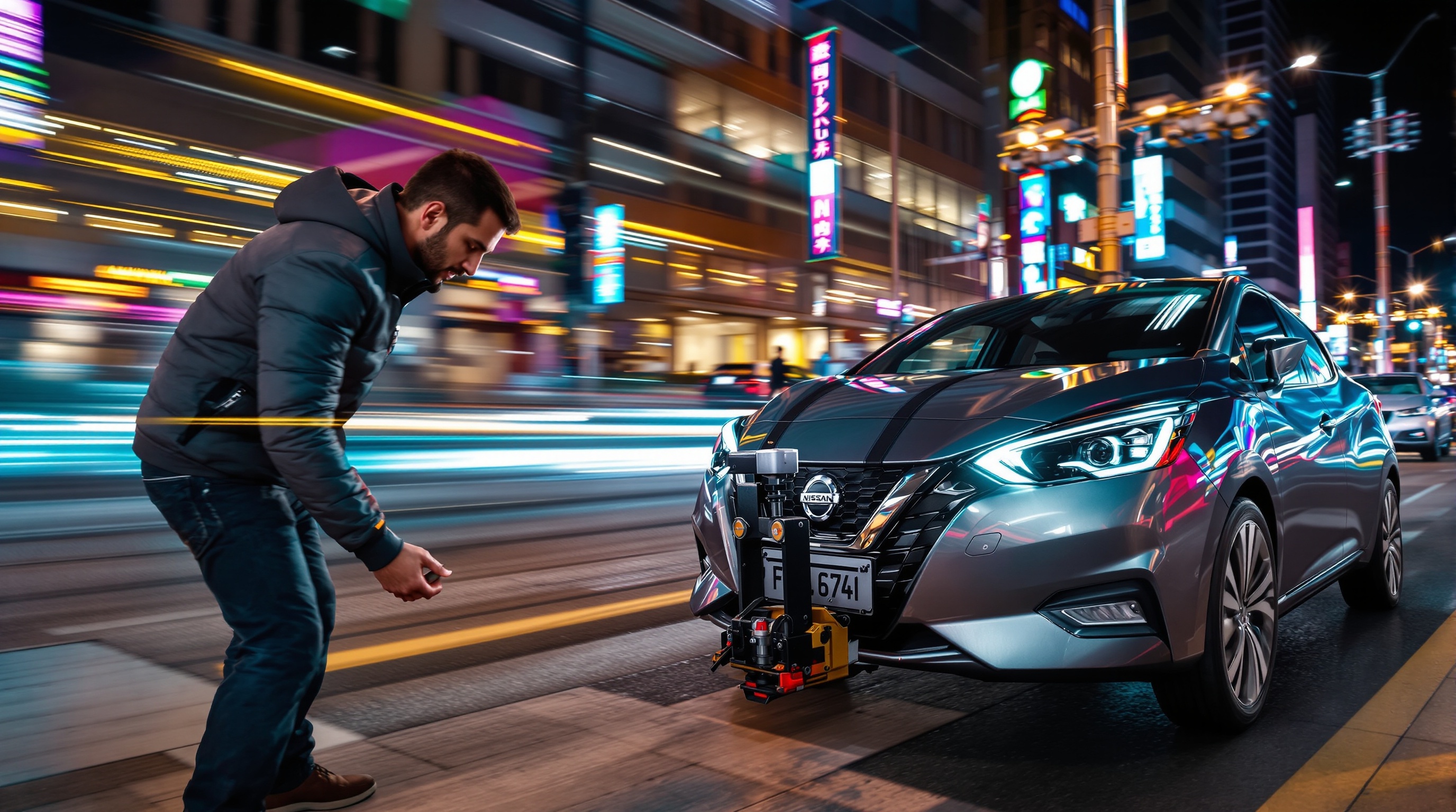 Nissan Micra moderne motivation attelage urbain