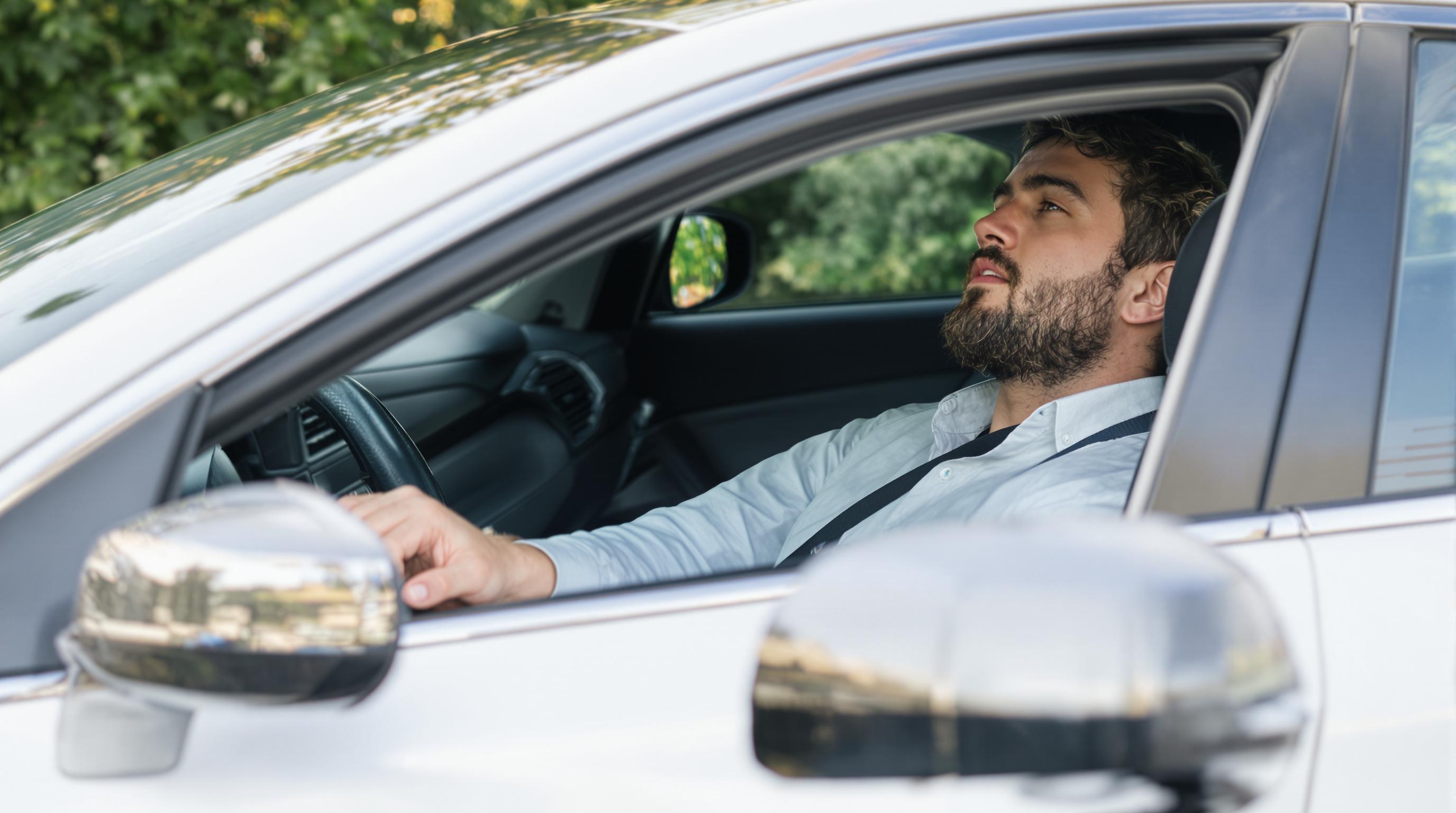 Une situation où un conducteur secondaire utilise une voiture de société.