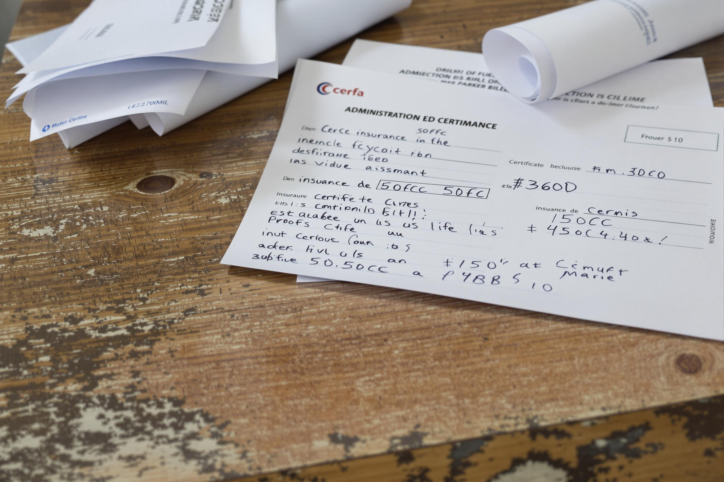 Dossier administratif complet pour scooter 50cc