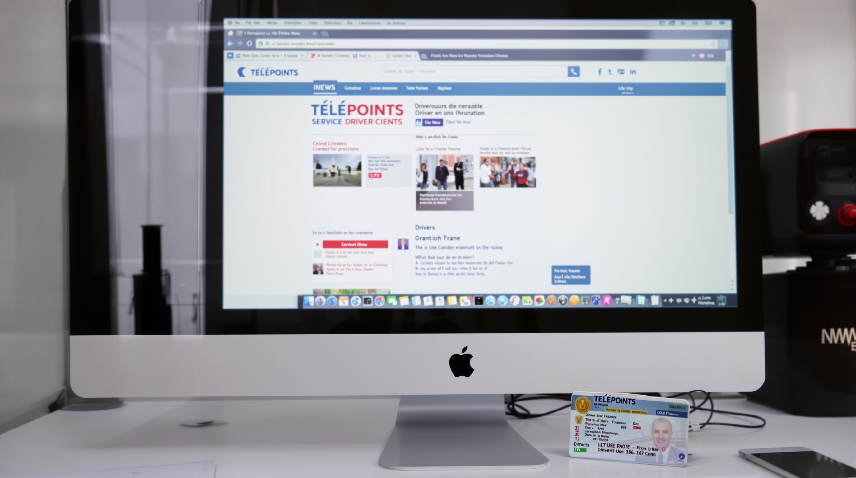 Vérification solde permis sur Télépoints ordinateur