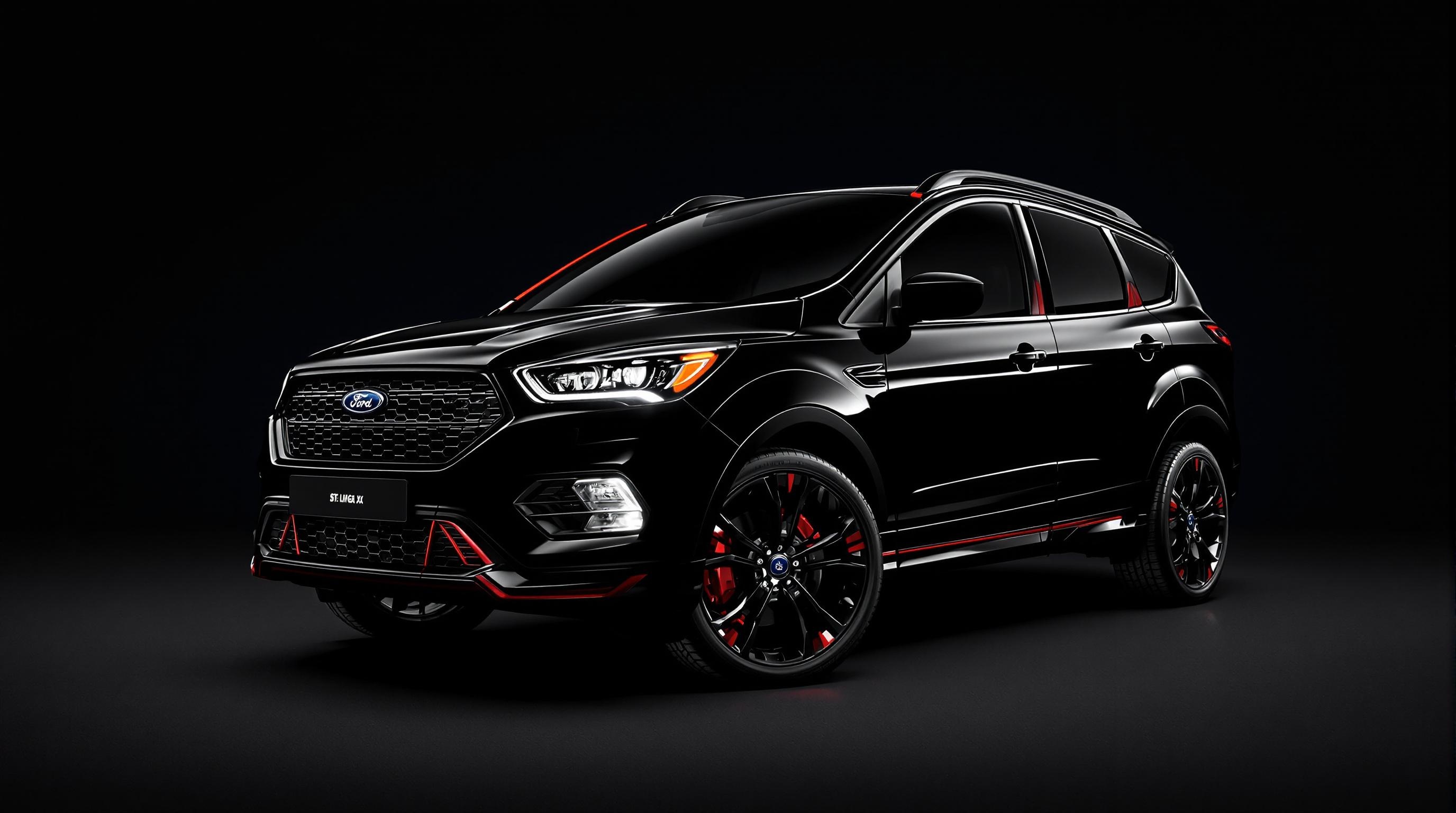 Ford Kuga ST-LINE X Black Package en studio premium
