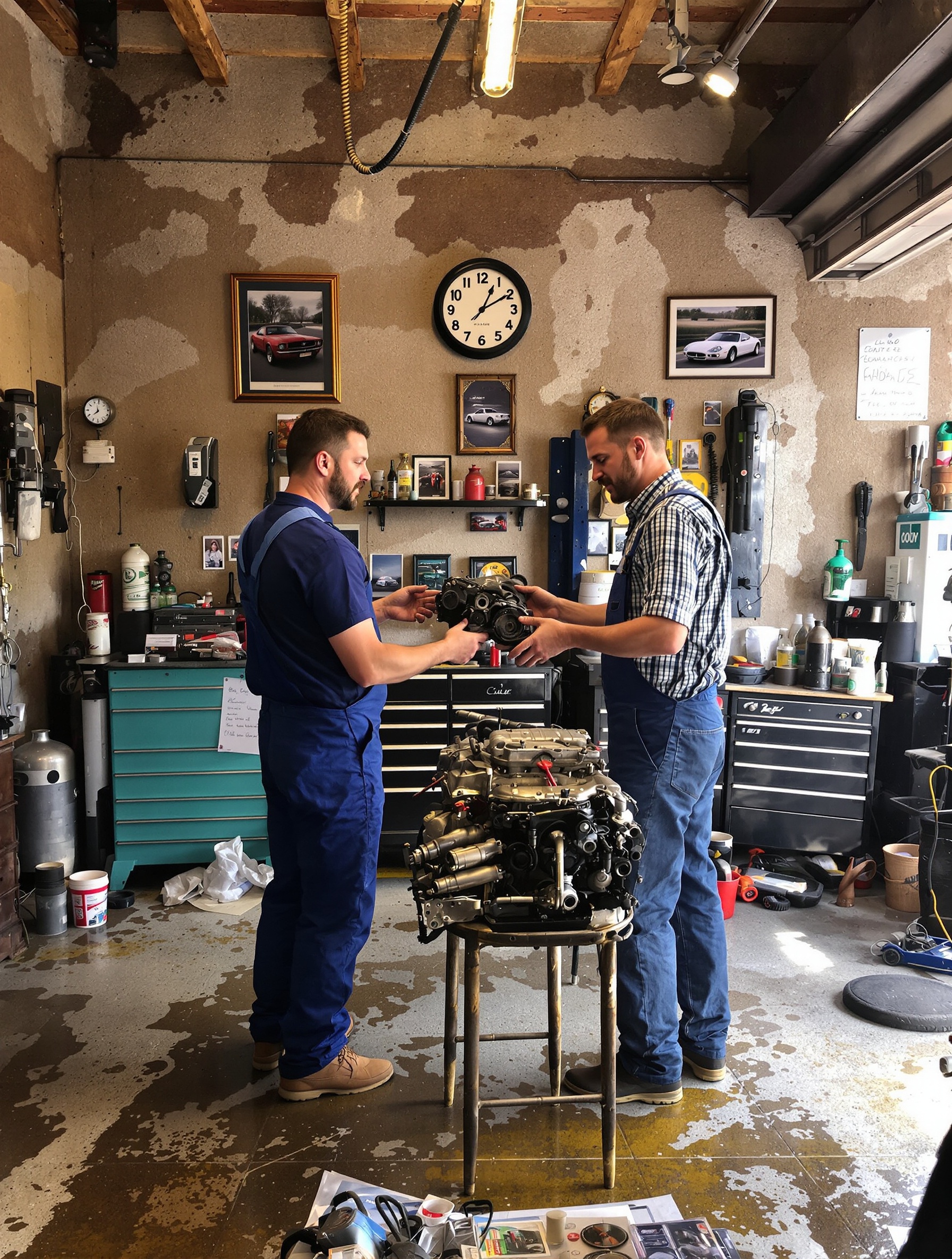 Petit garage indépendant typique à Gien