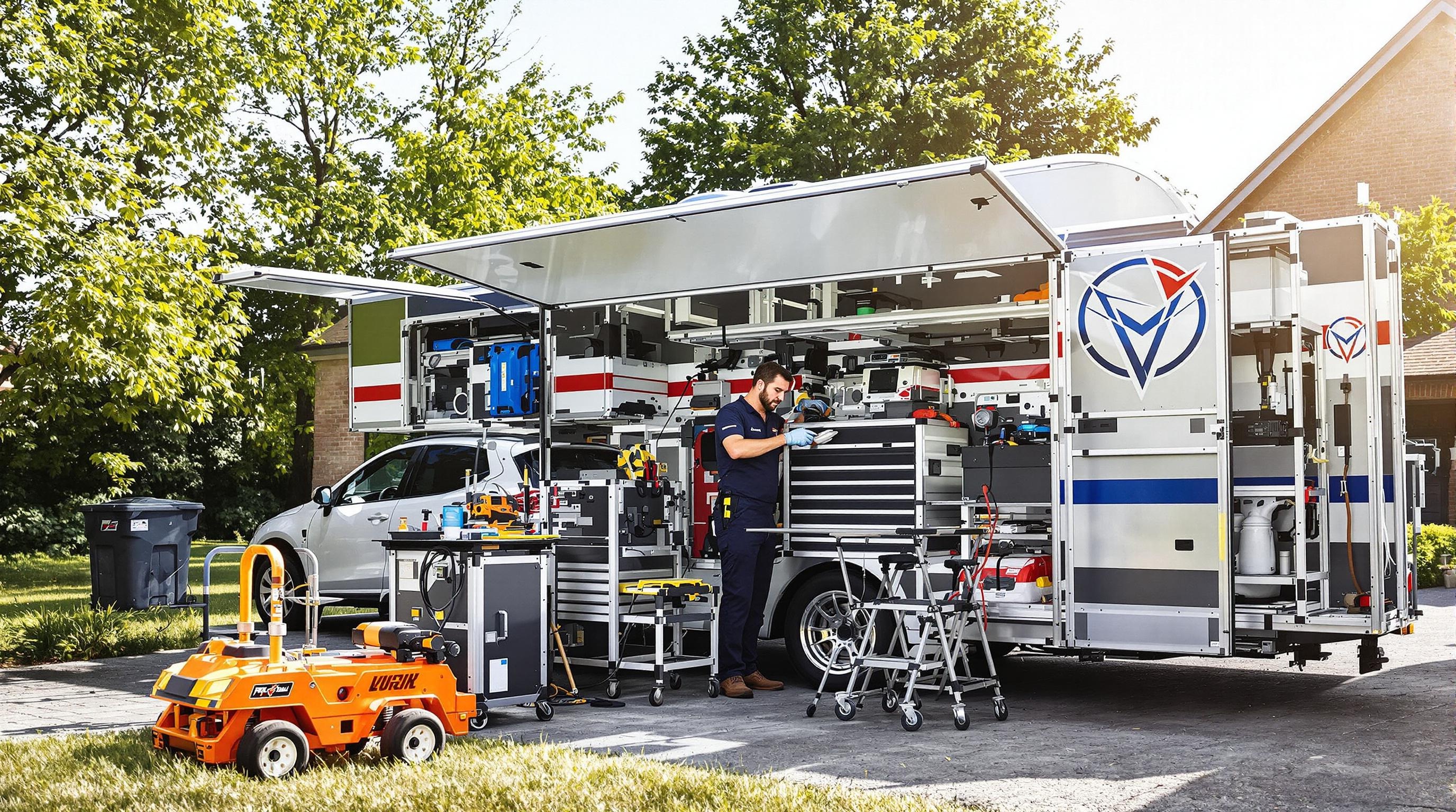 Garage mobile en intervention