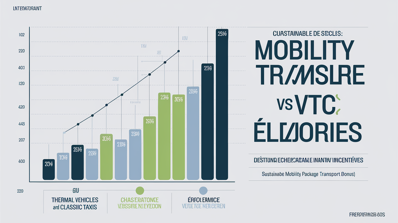 Comparatif des incitations financières pour le VTC électrique