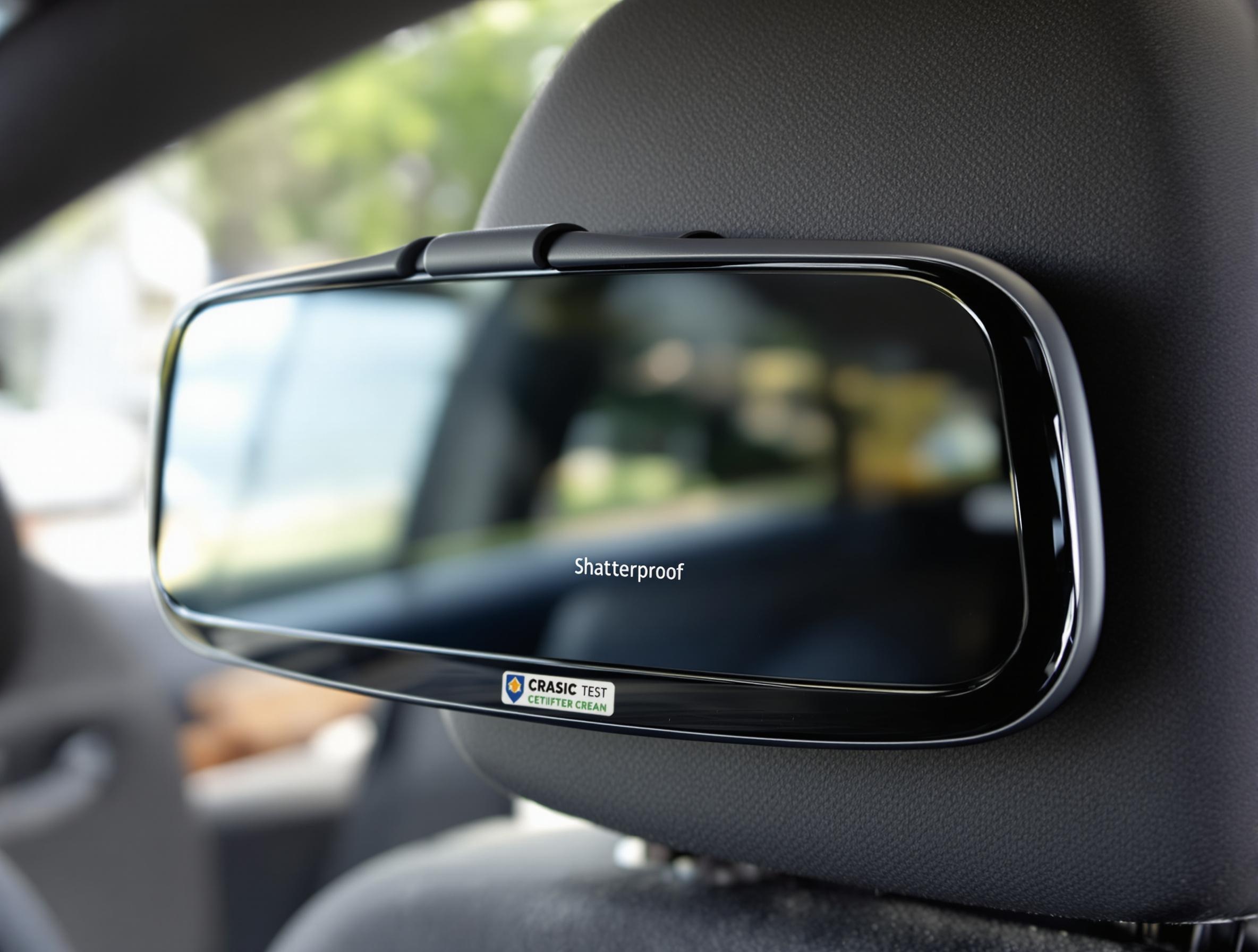 Miroir Pour Bébé En Voiture - Rétroviseur Réglable à 360° Avec Ventouse Pour Pare-Brise Ou Pare-Soleil