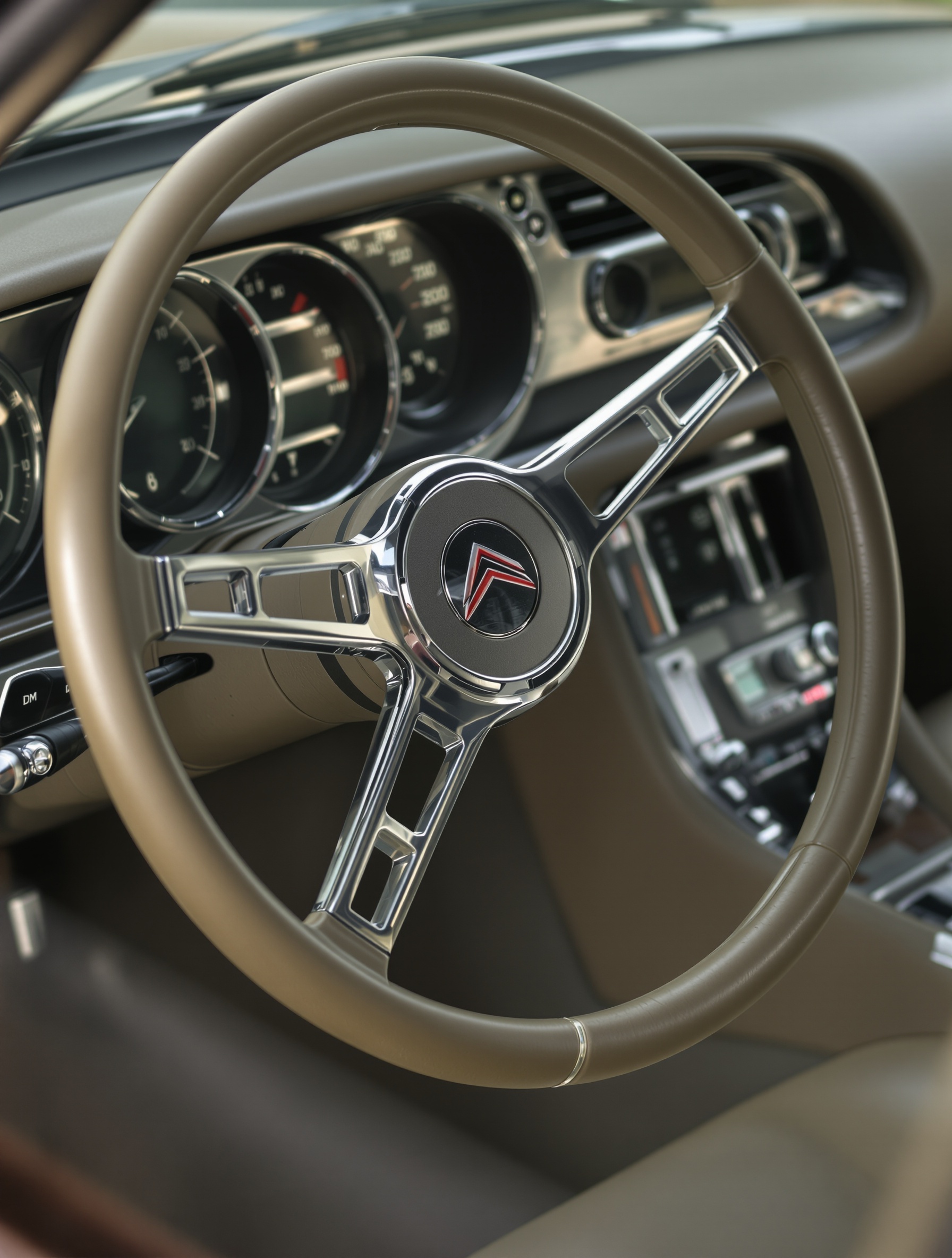 Volant Citroën SM direction DIRAVI technologie