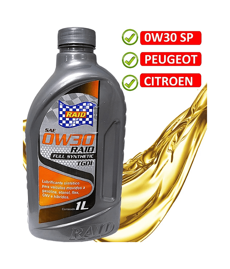 Huile moteur adaptée pour Peugeot 208