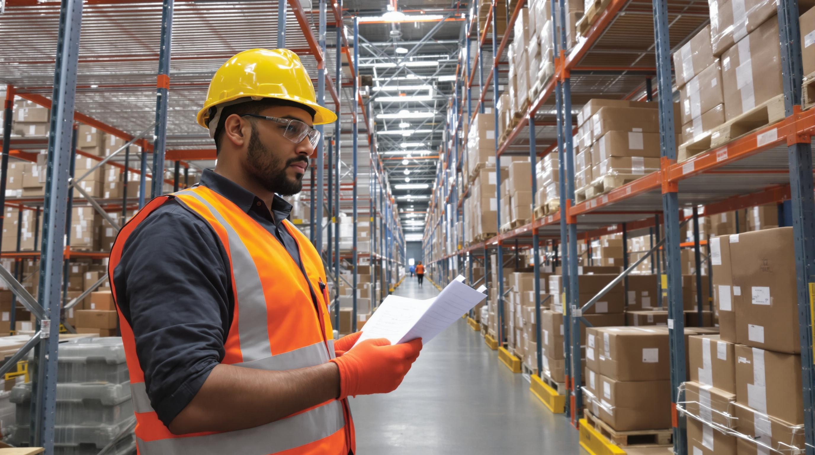 Checklist d’inspection pour rayonnage industriel au Maroc