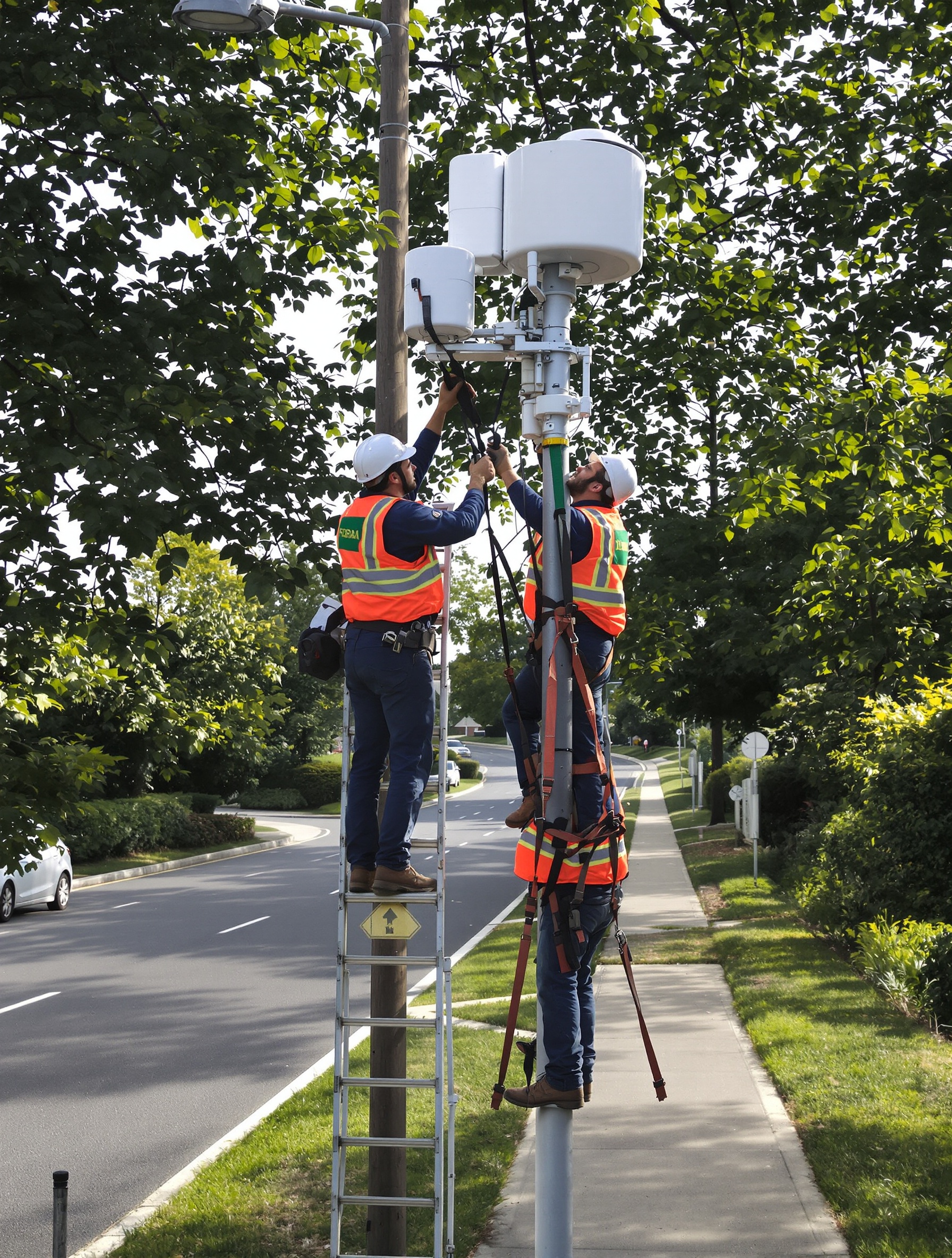 installation radar pédagogique technicien