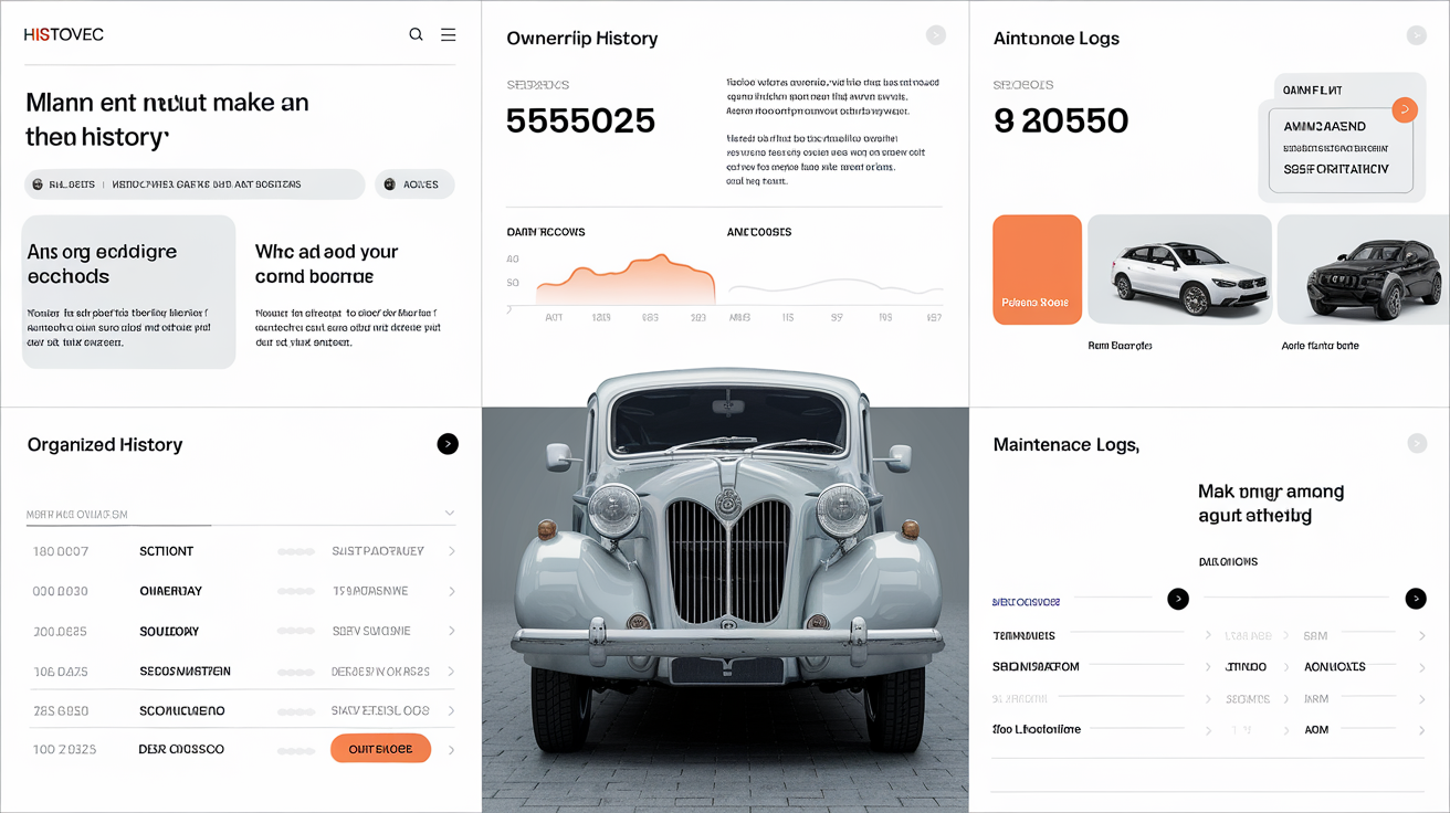 Interface utilisateur Histovec