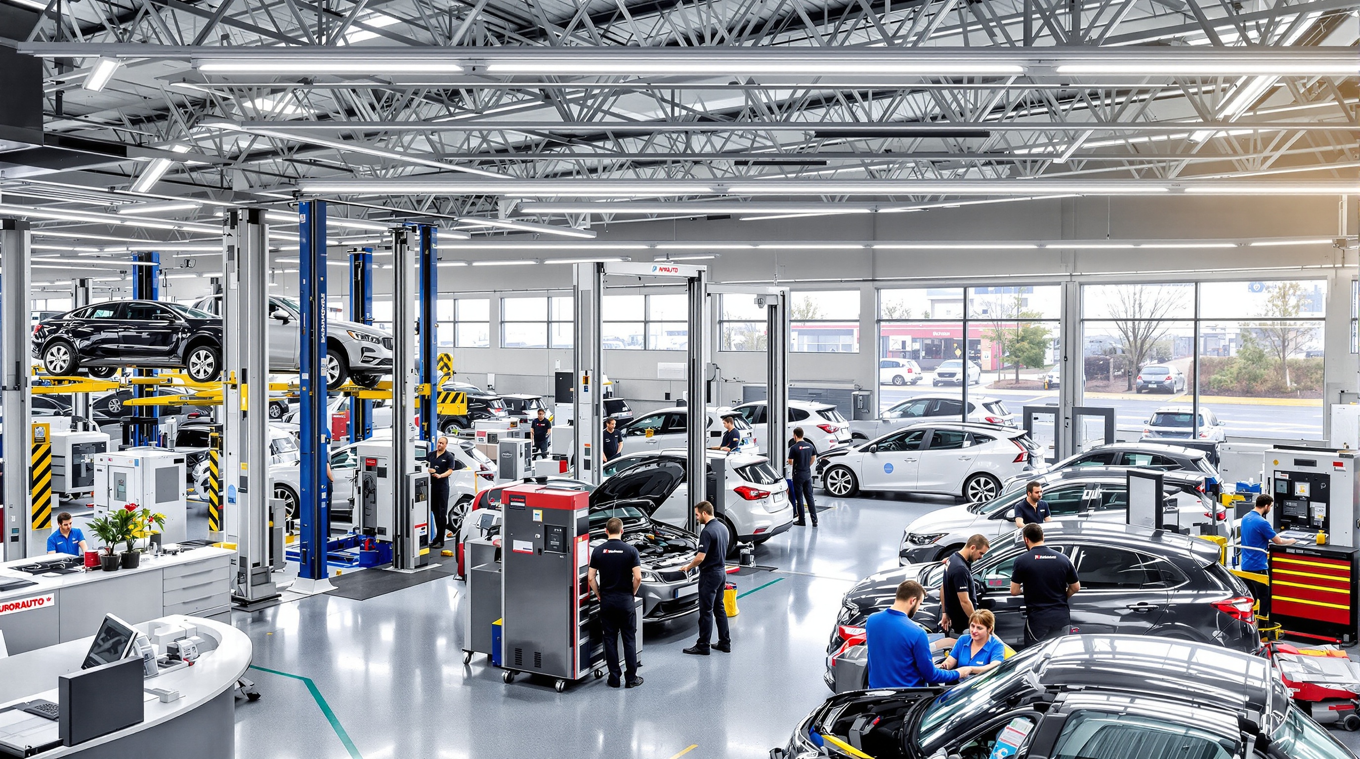 intérieur dynamique centre auto entretien rapide