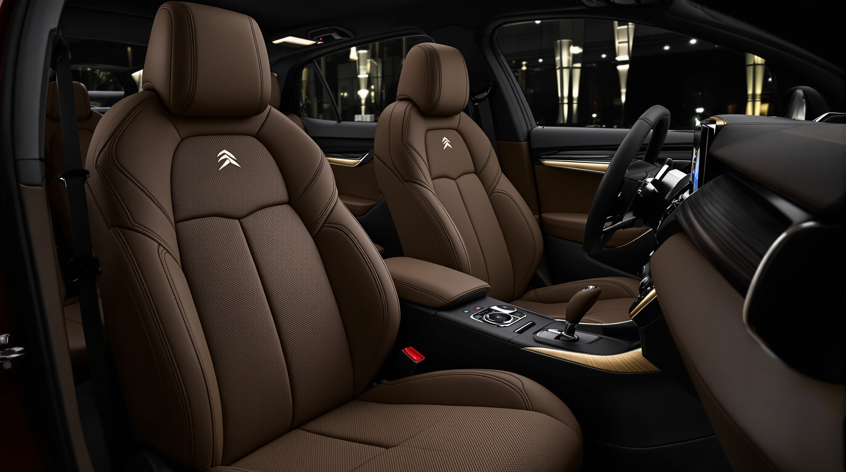 Intérieur luxueux DS3 Crossback Grand Chic sièges cuir Nappa