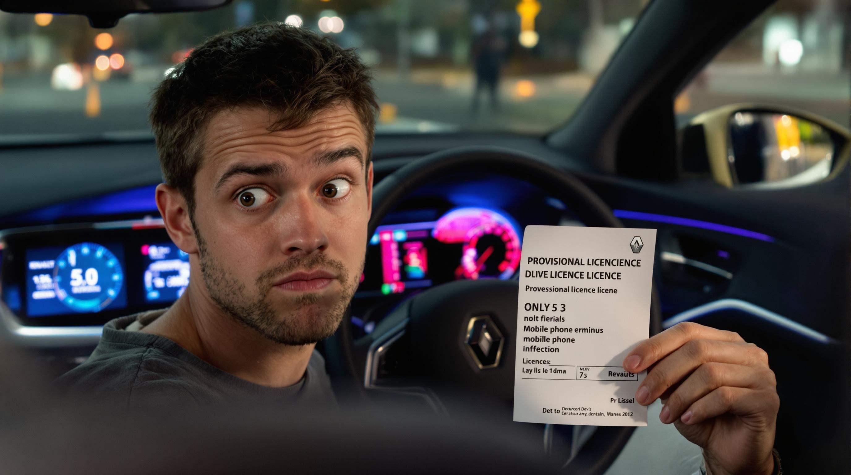 jeune conducteur permis probatoire trois points téléphone
