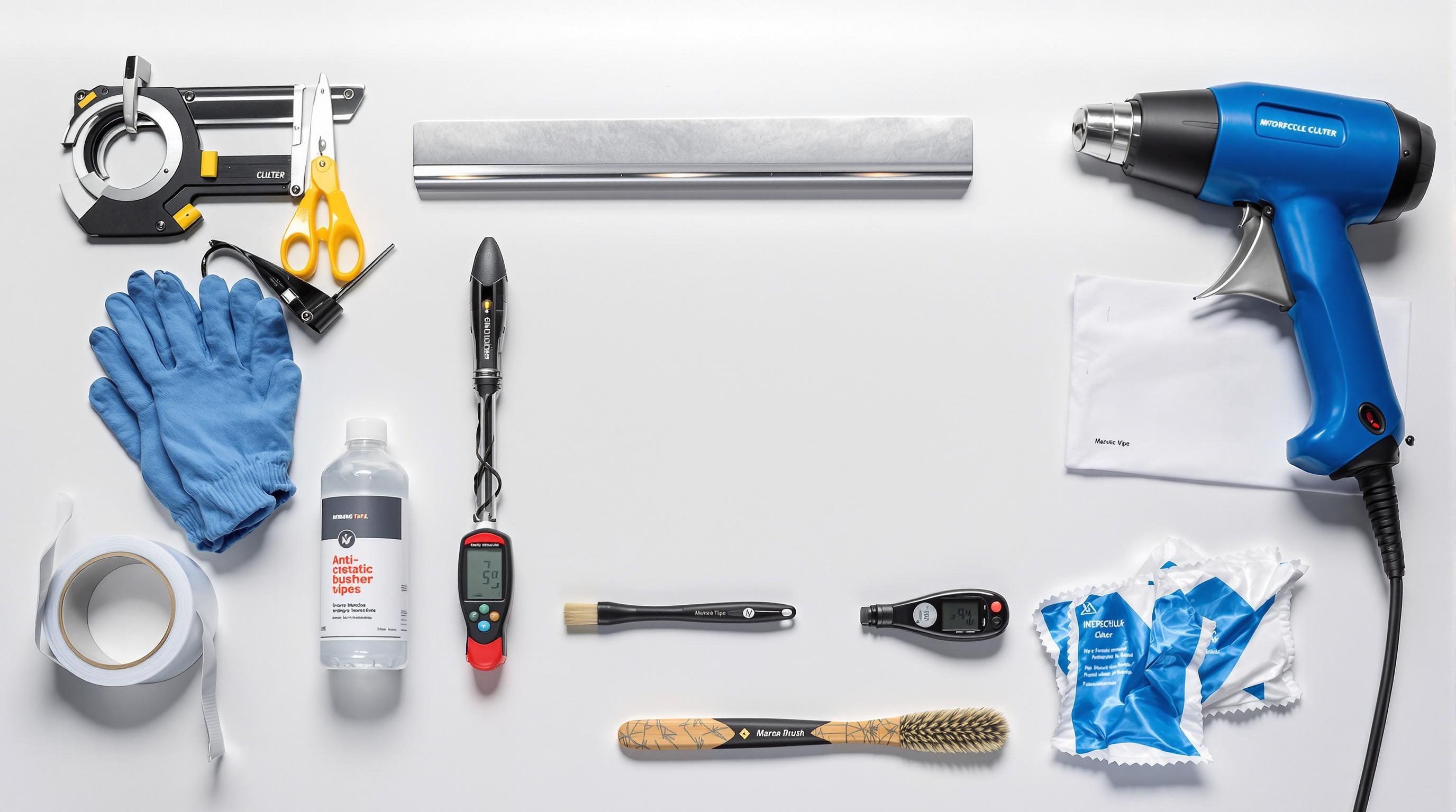 Kit outils covering moto complet sur établi professionnel