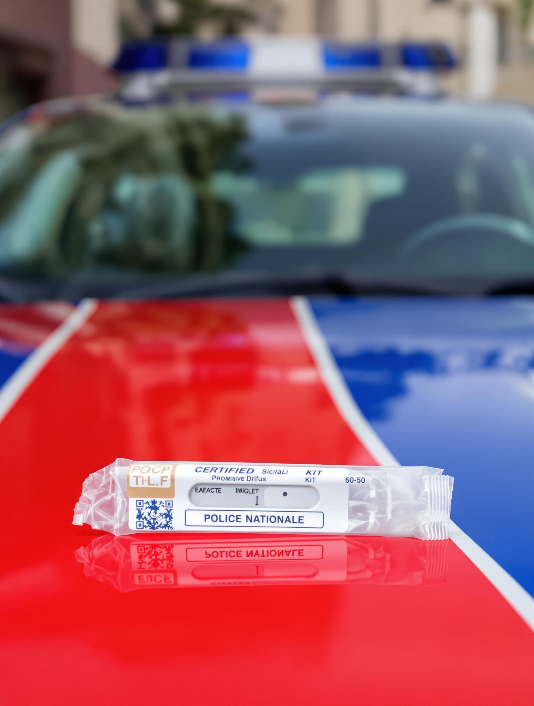 Kit salivaire homologué Police nationale sensibilité <15 ng/mL