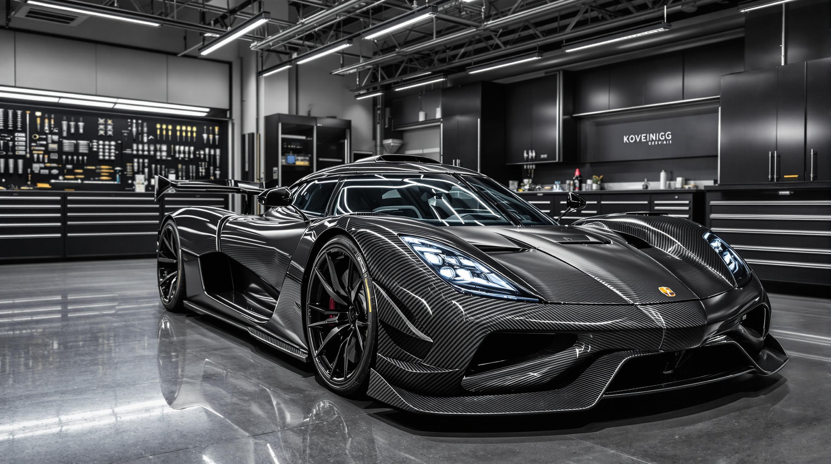 Koenigsegg Regera ultra limitée avec une configuration sur mesure
