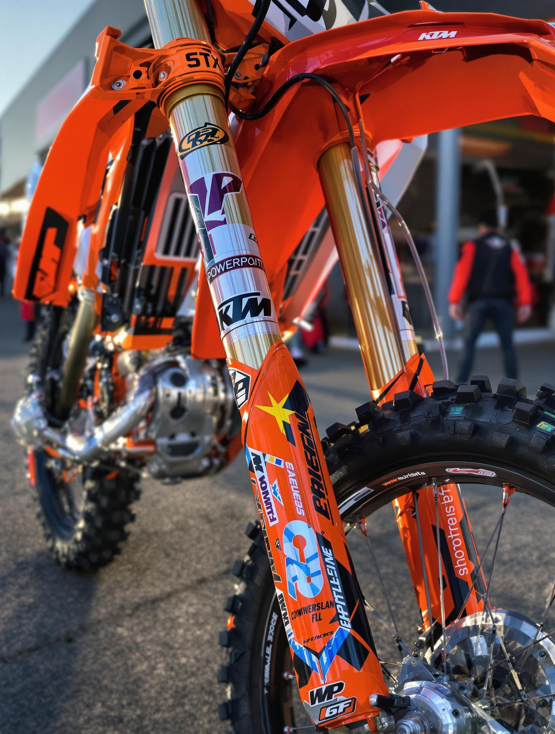 KTM 450 SX-F paddock suspensions WP Powerparts