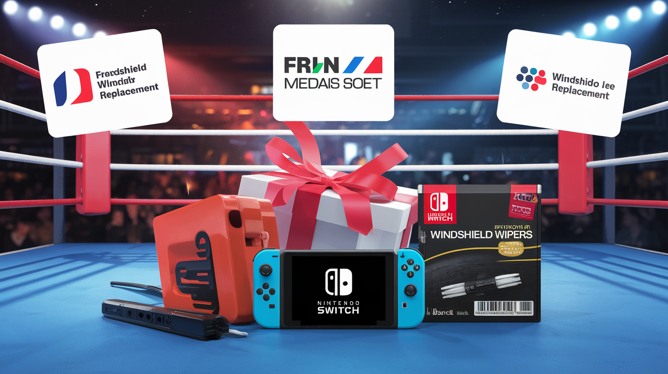 Comparatif 123 Pare-Brise, Carglass et France Pare-Brise en mode ring