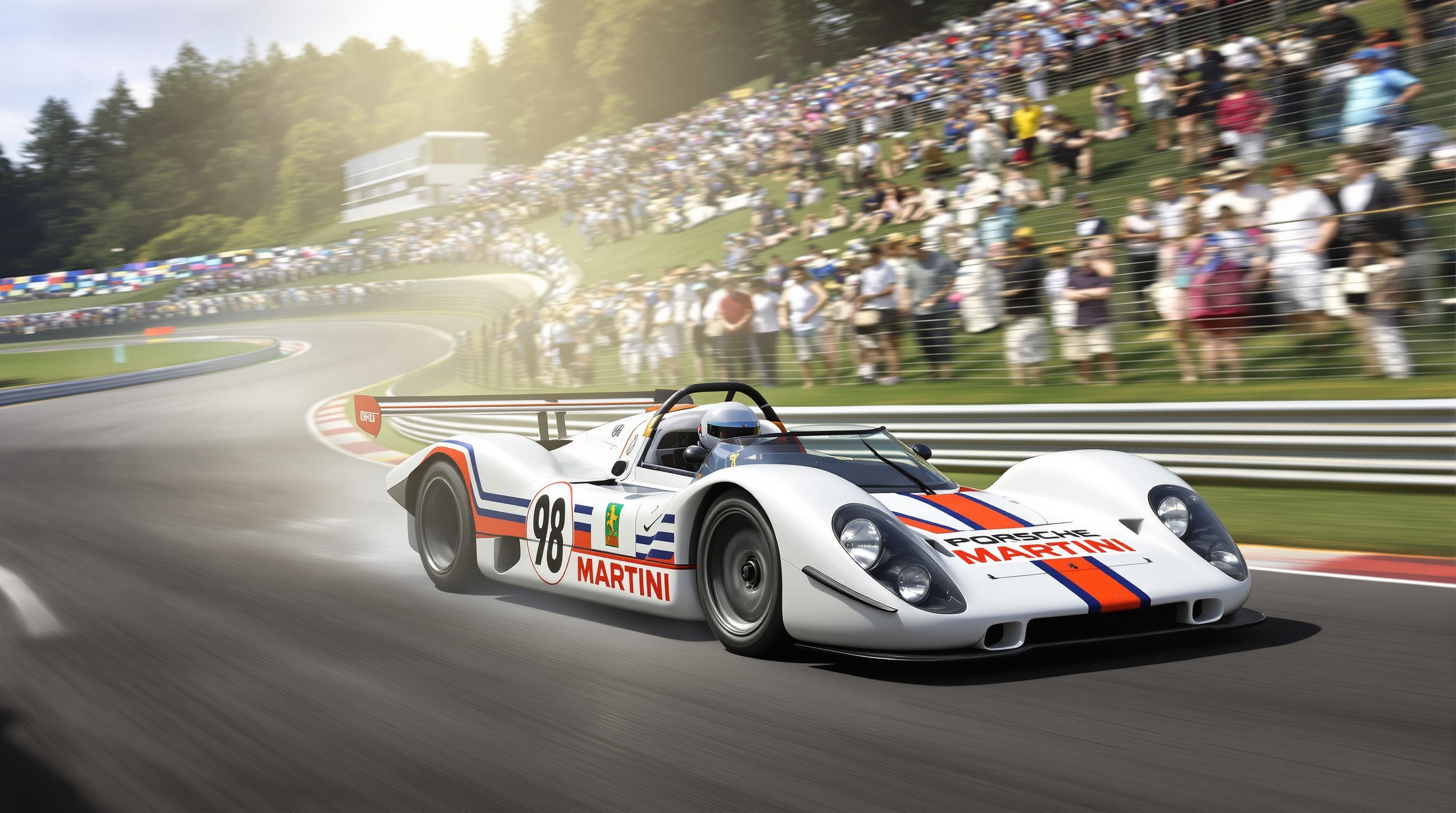 Porsche catégorie spéciale Martini Spyder Spa Classic