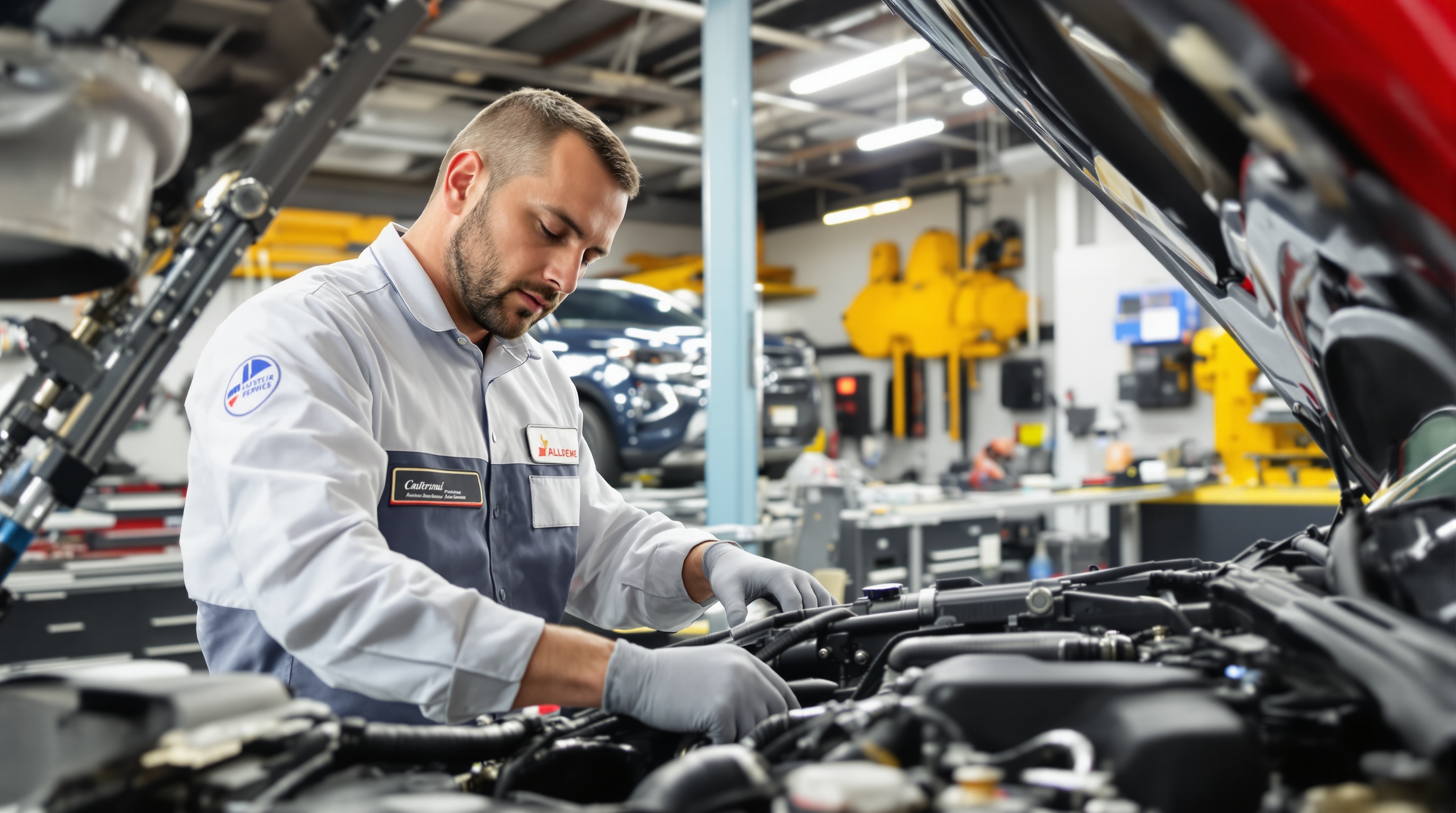 Mécanicien pro diagnostic moteur garage propre expertise