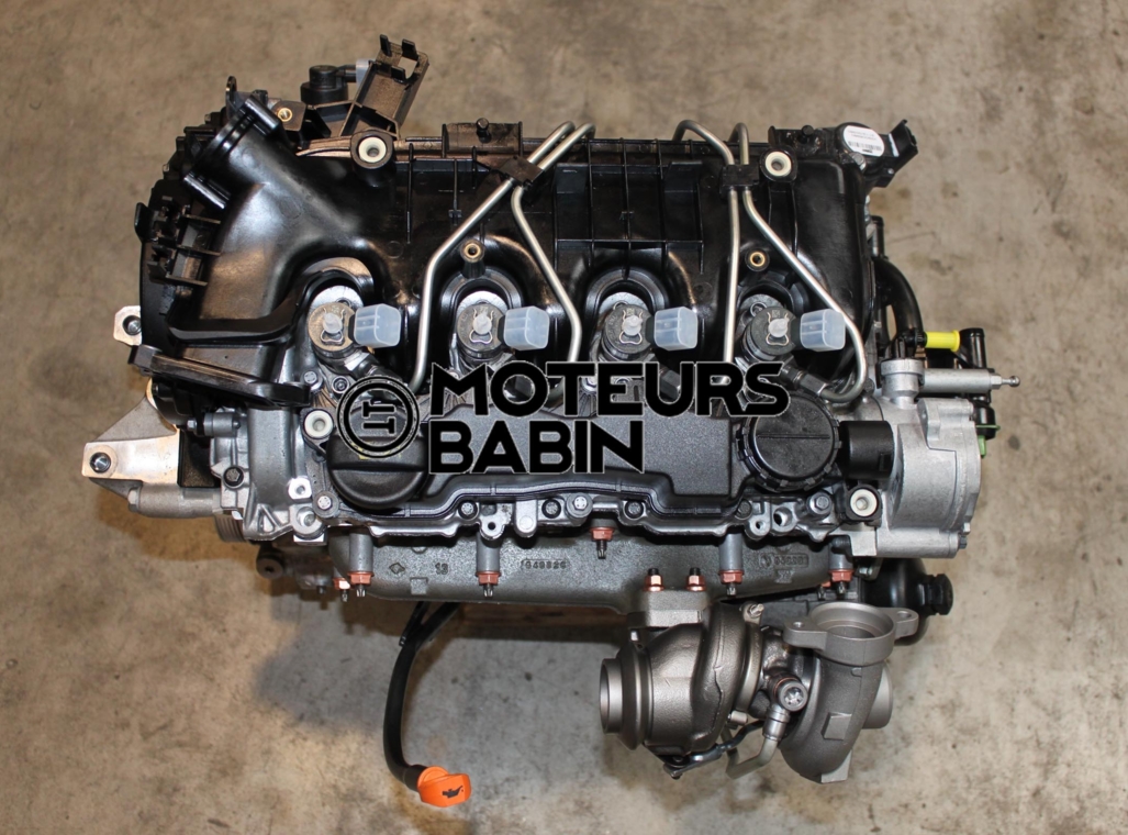 Image d'un moteur 1.6 HDi ouvert pour inspection.