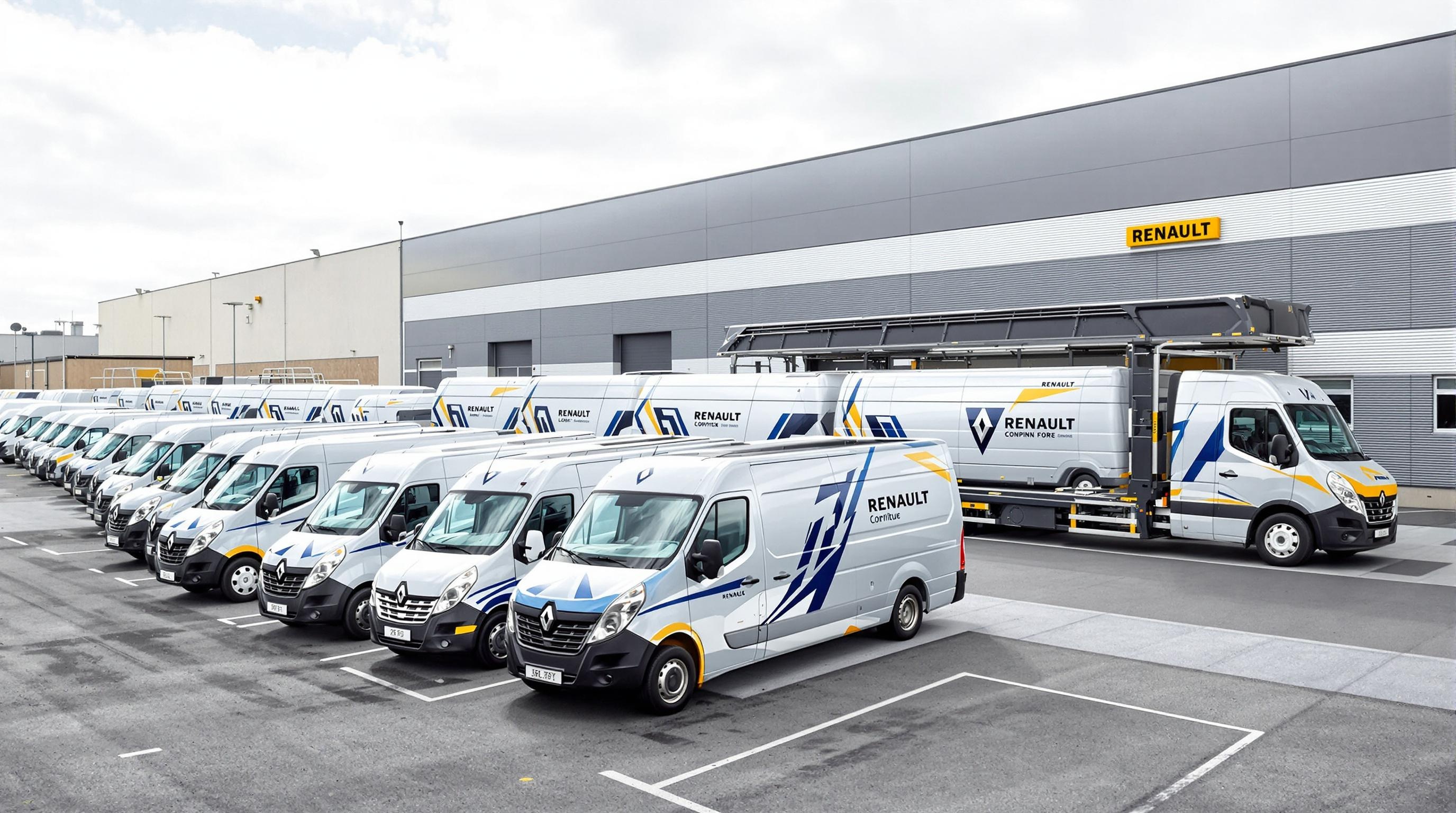 Regrouper véhicules transport groupé porte-voitures Renault France